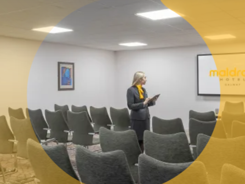 Liverpool hotel meeting room, presentation, corporate event