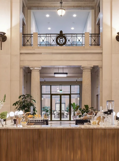 Victoria House Arrival Atrium corporate event launch