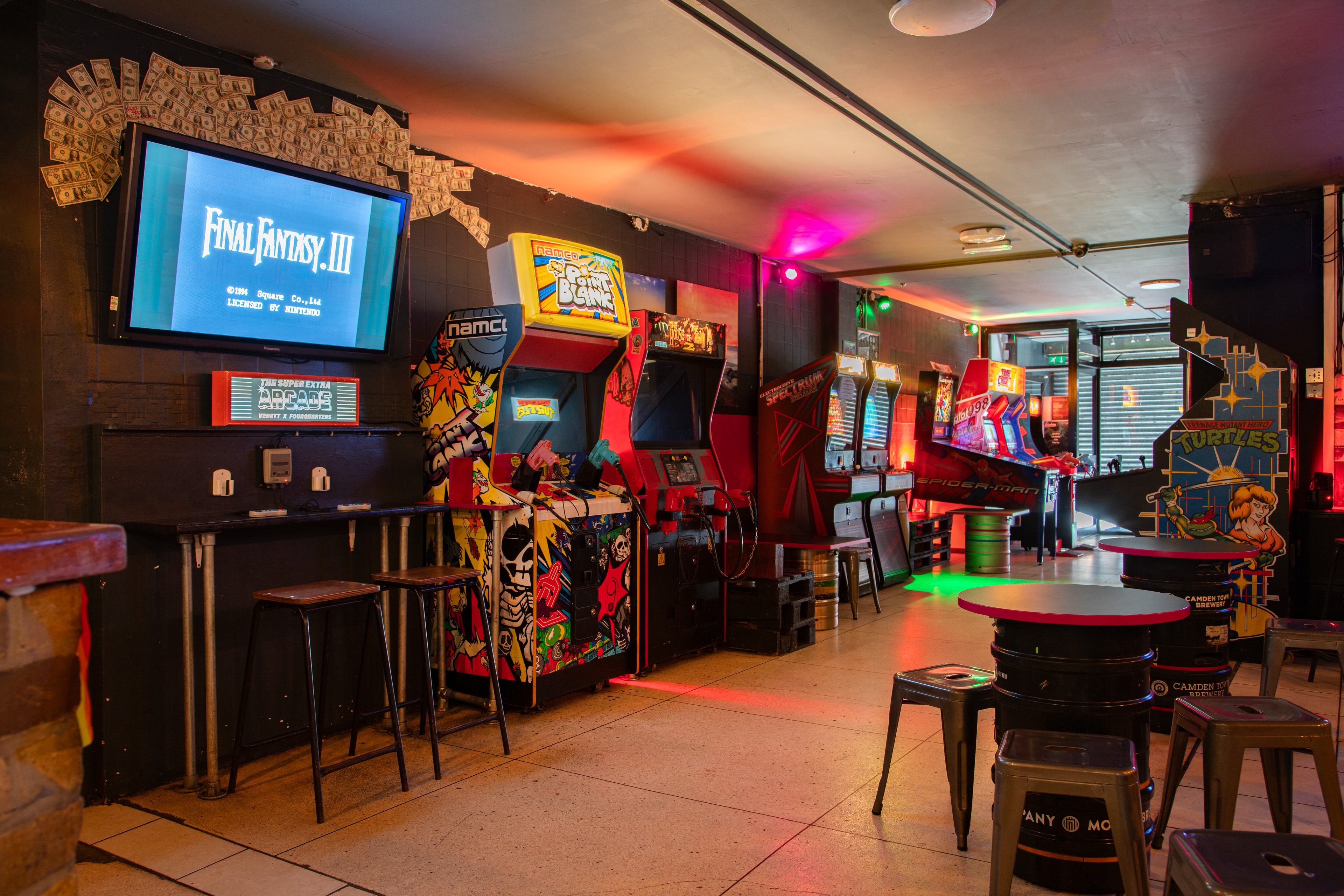 Confession Box Peckham arcade bar event venue