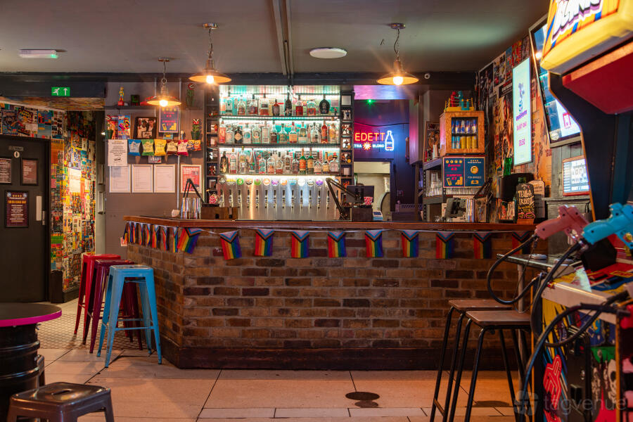 Retro arcade bar Peckham networking event