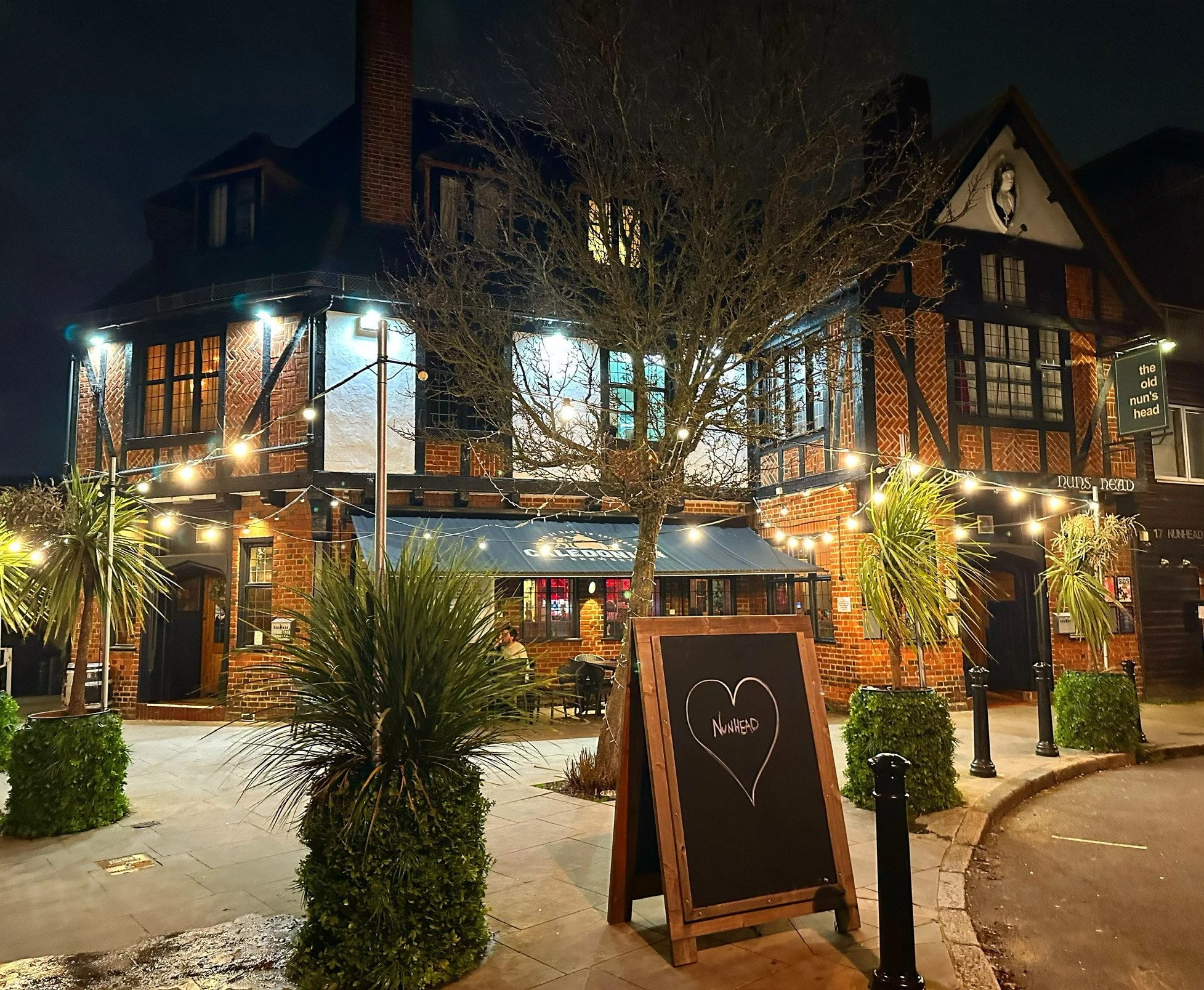 The Nun Above pub night party event