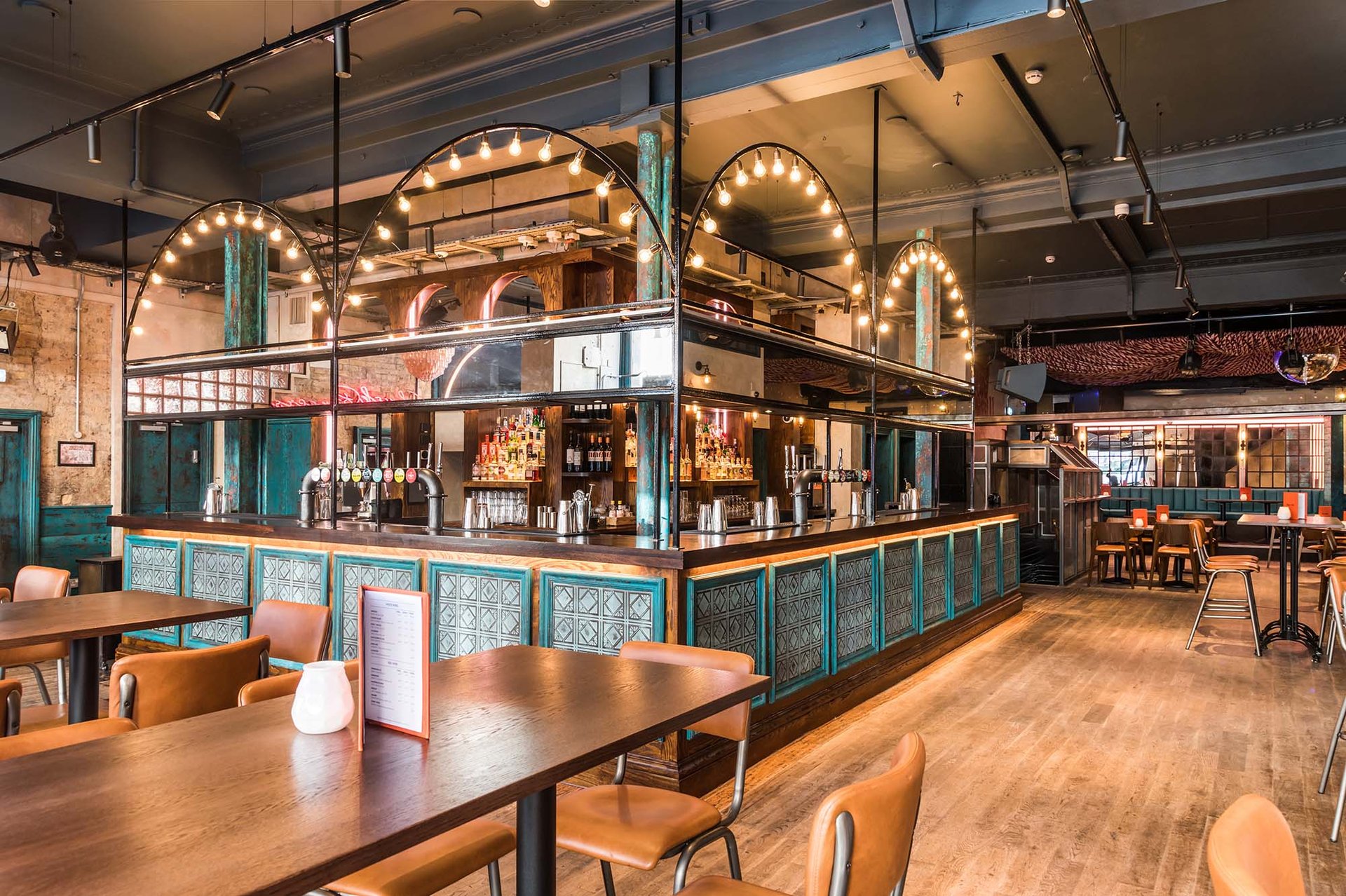 Deco Lounge King's Cross industrial bar event venue