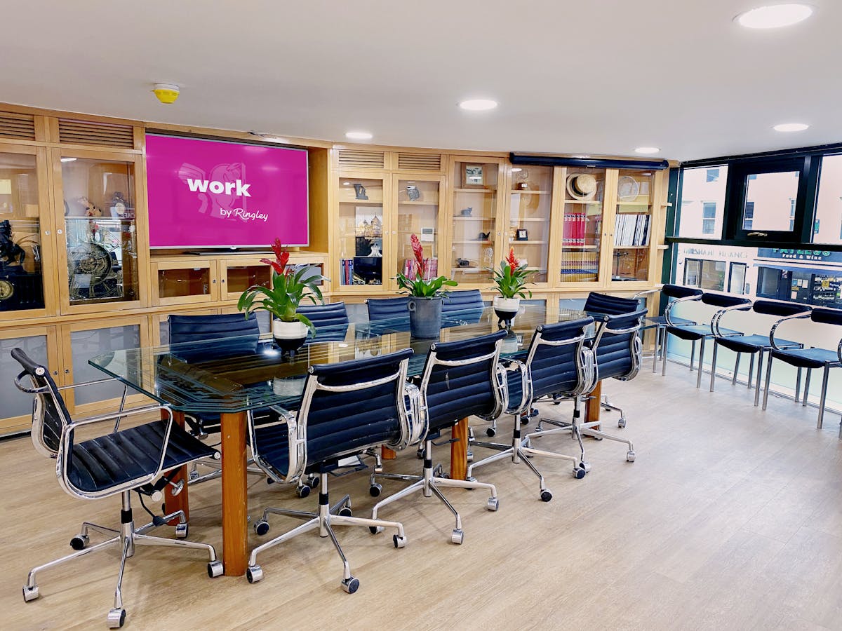 Camden Gateway boardroom, natural light, business meeting, conference event