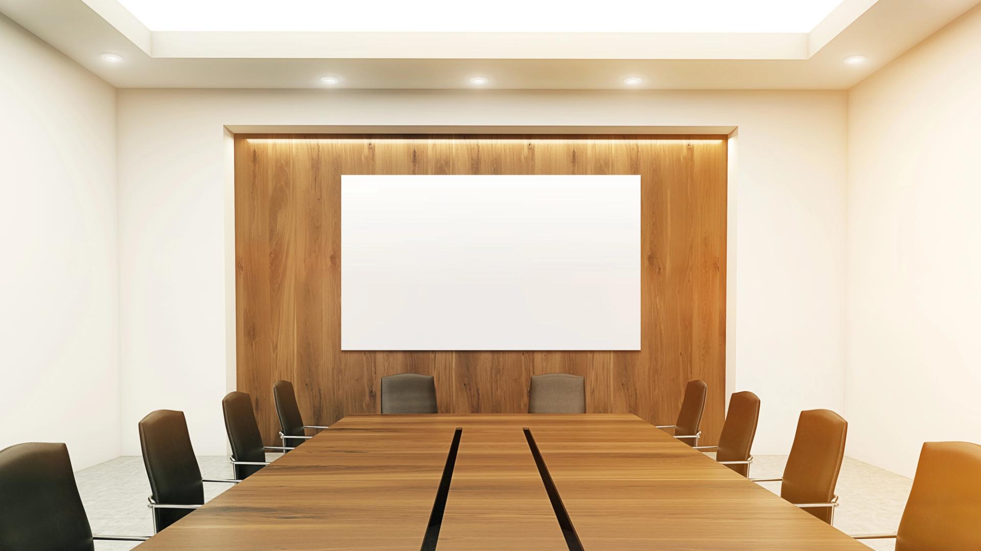 Modern Camden meeting room, executive boardroom, conference event