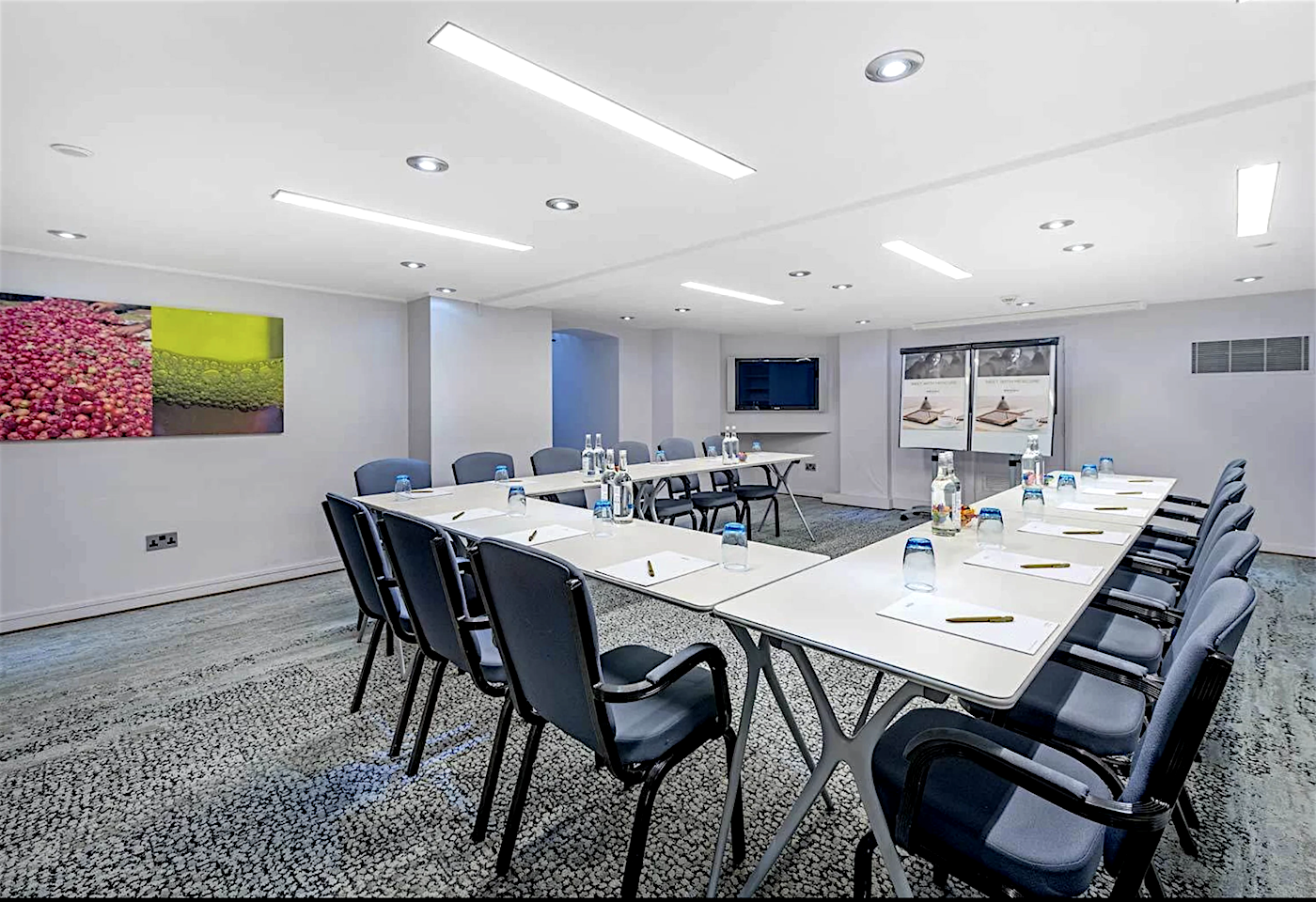 Camden Gateway U-shaped boardroom, conference, training
