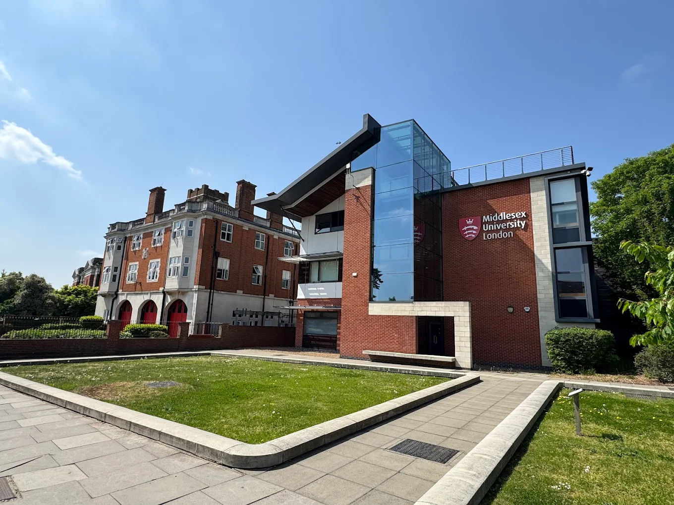 Middlesex Uni MDX House, modern campus, event venue