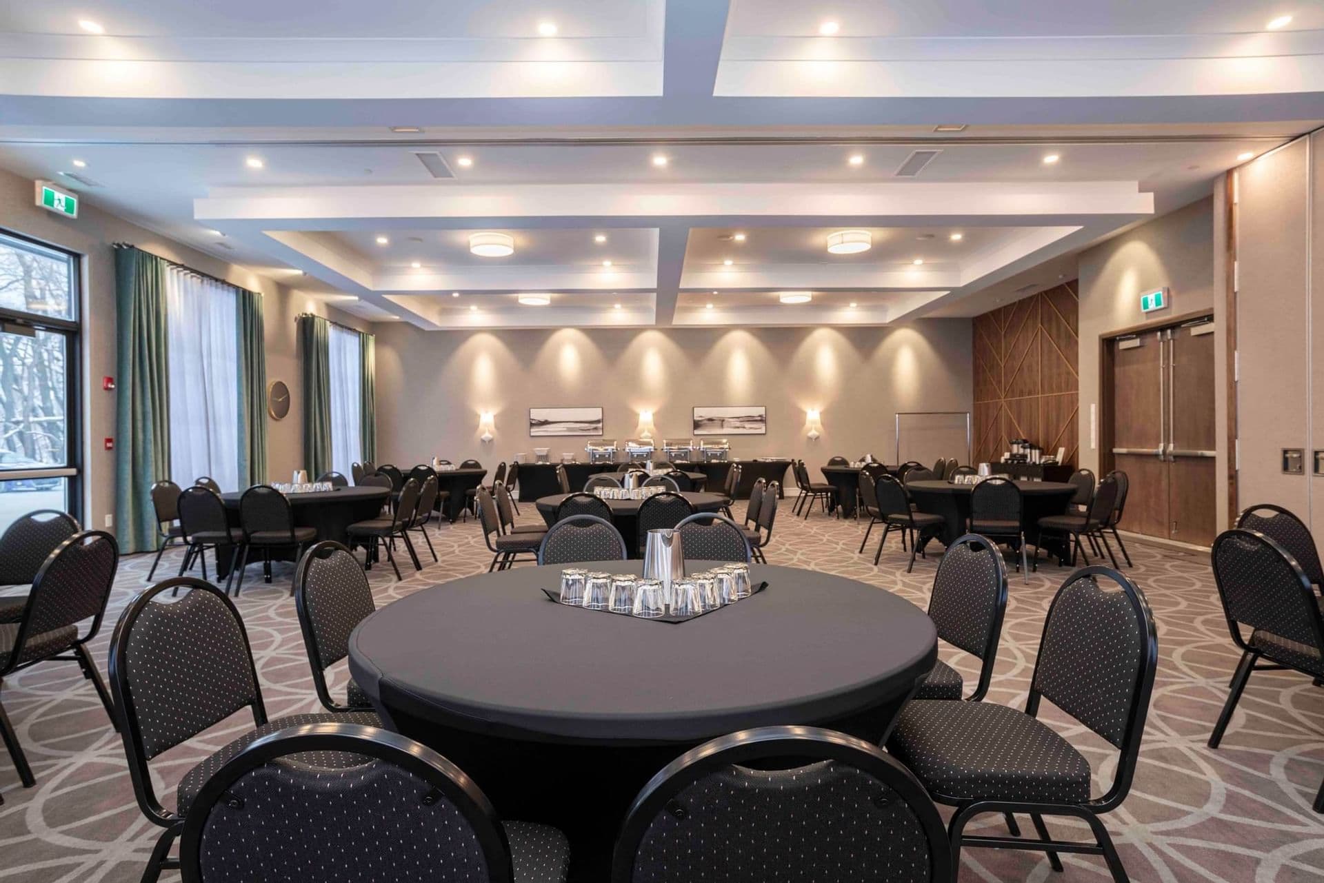 Hotel ballroom banquet conference event space