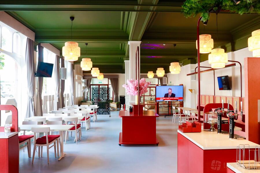Rex Rooms venue, modern event space, corporate reception