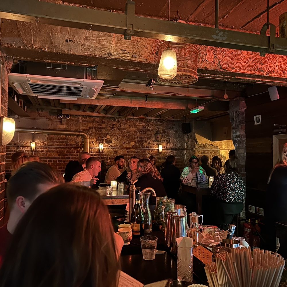 Castle cocktail bar networking event