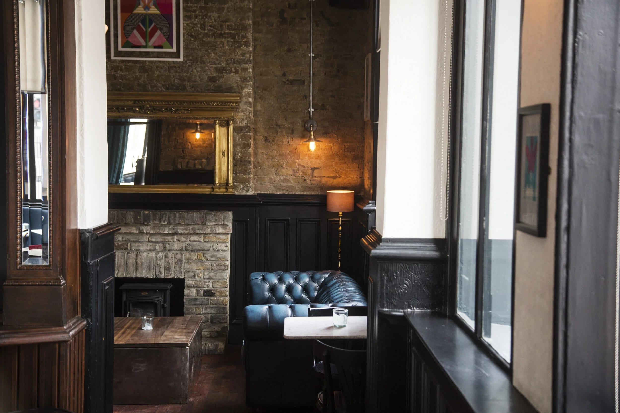 Castle basement event, industrial chic, intimate reception