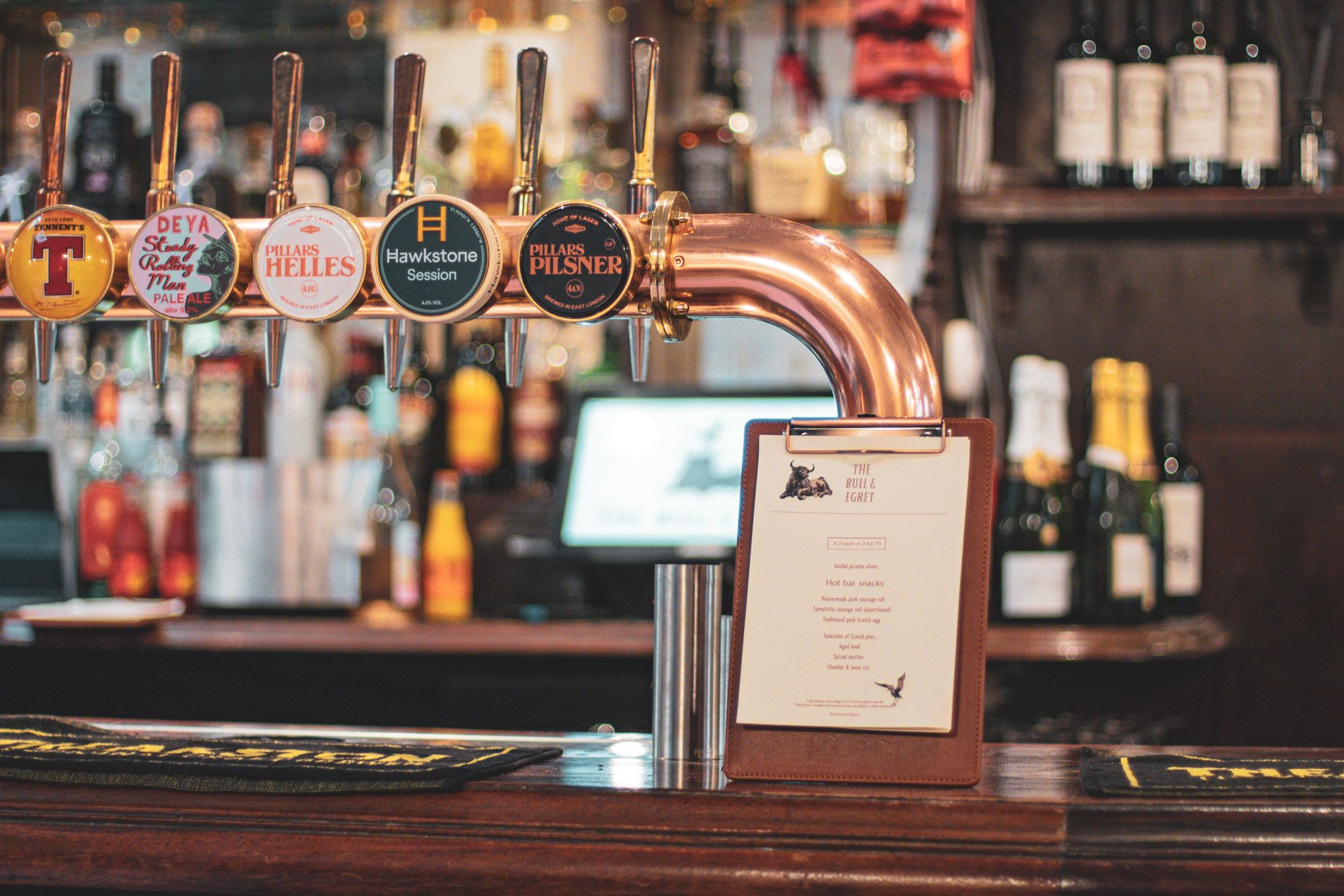 Bull & Egret bar: networking, product launch