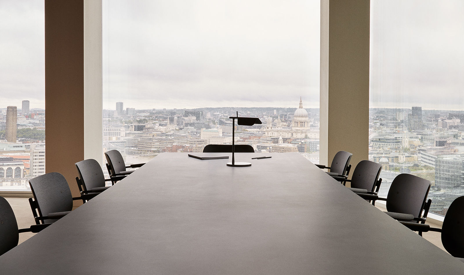 London Bridge boardroom meeting, city view, executive event