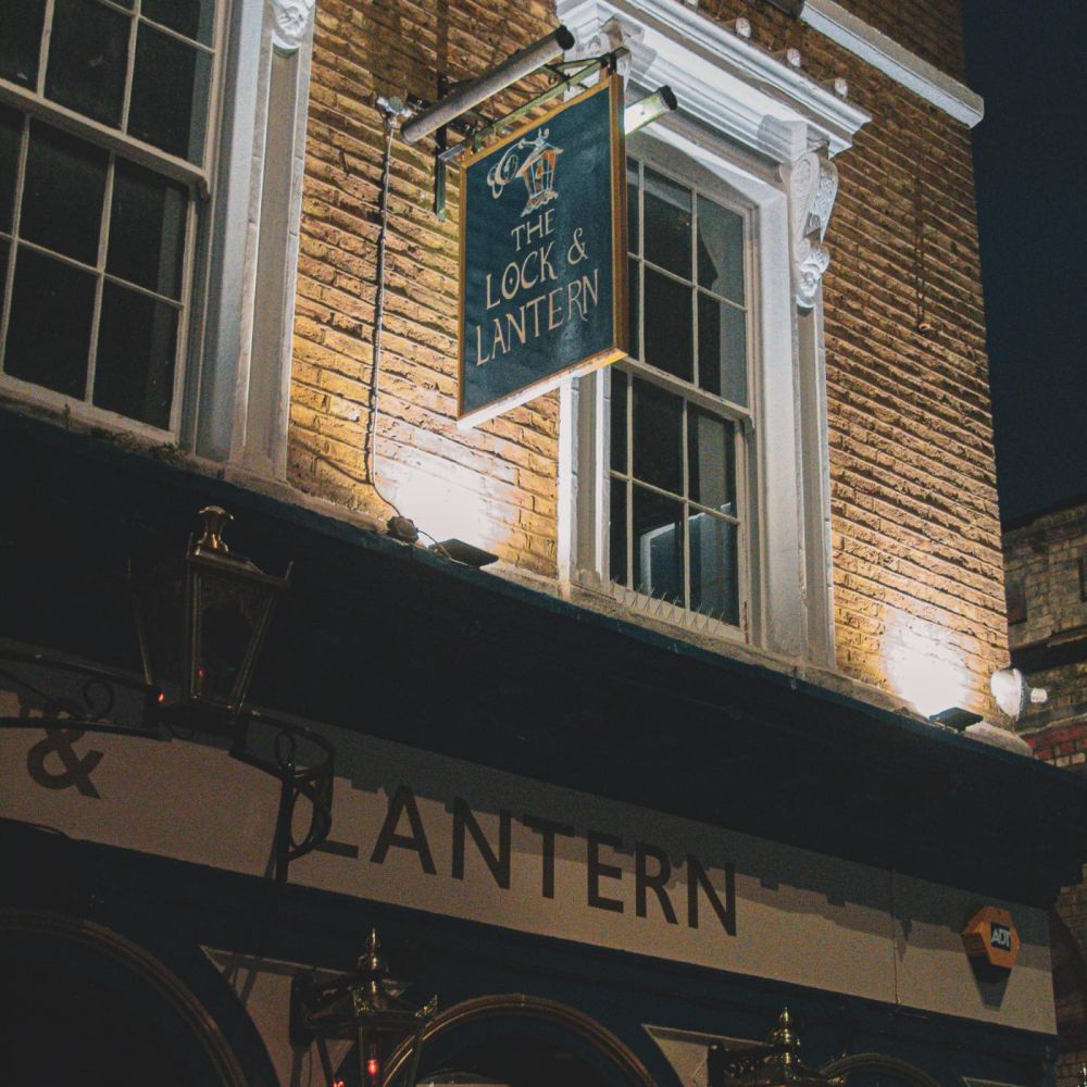 Historic Lock & Lantern bar: charming pub, event venue