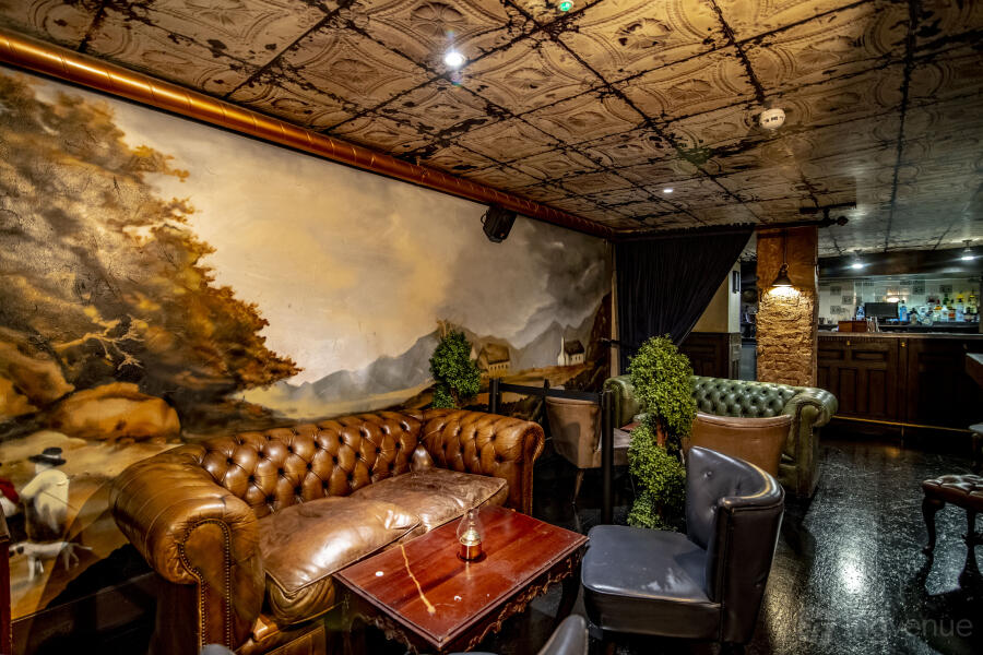 The Goat Boots Basement: Intimate event space, distressed tin ceiling, private dinner, party