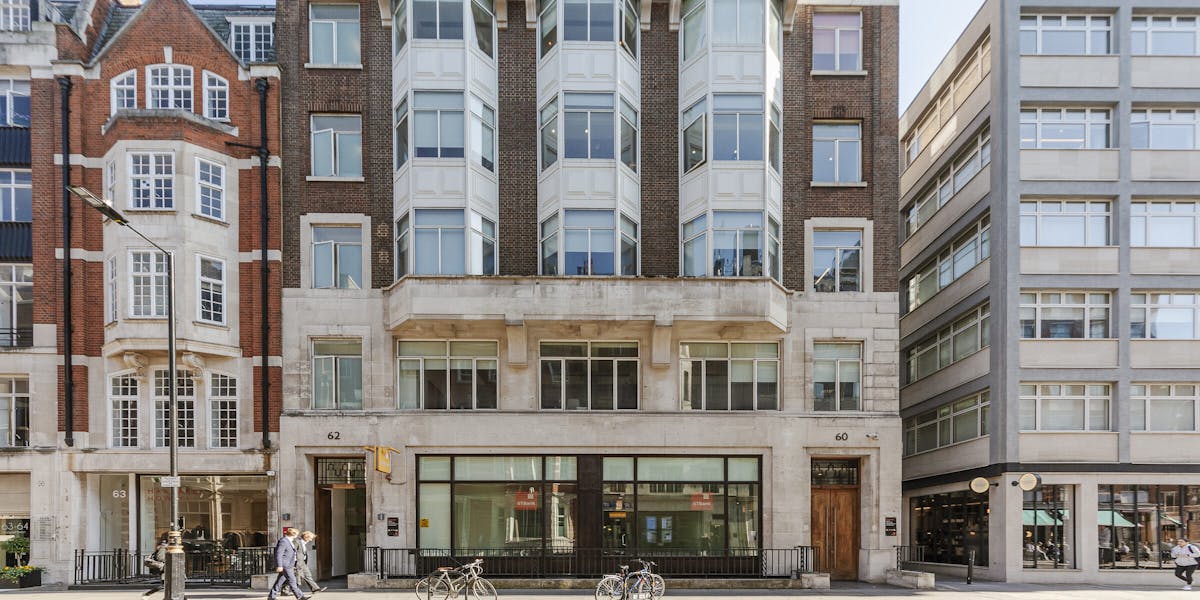 CREO Margaret St meeting venue, classic facade, conference, executive events