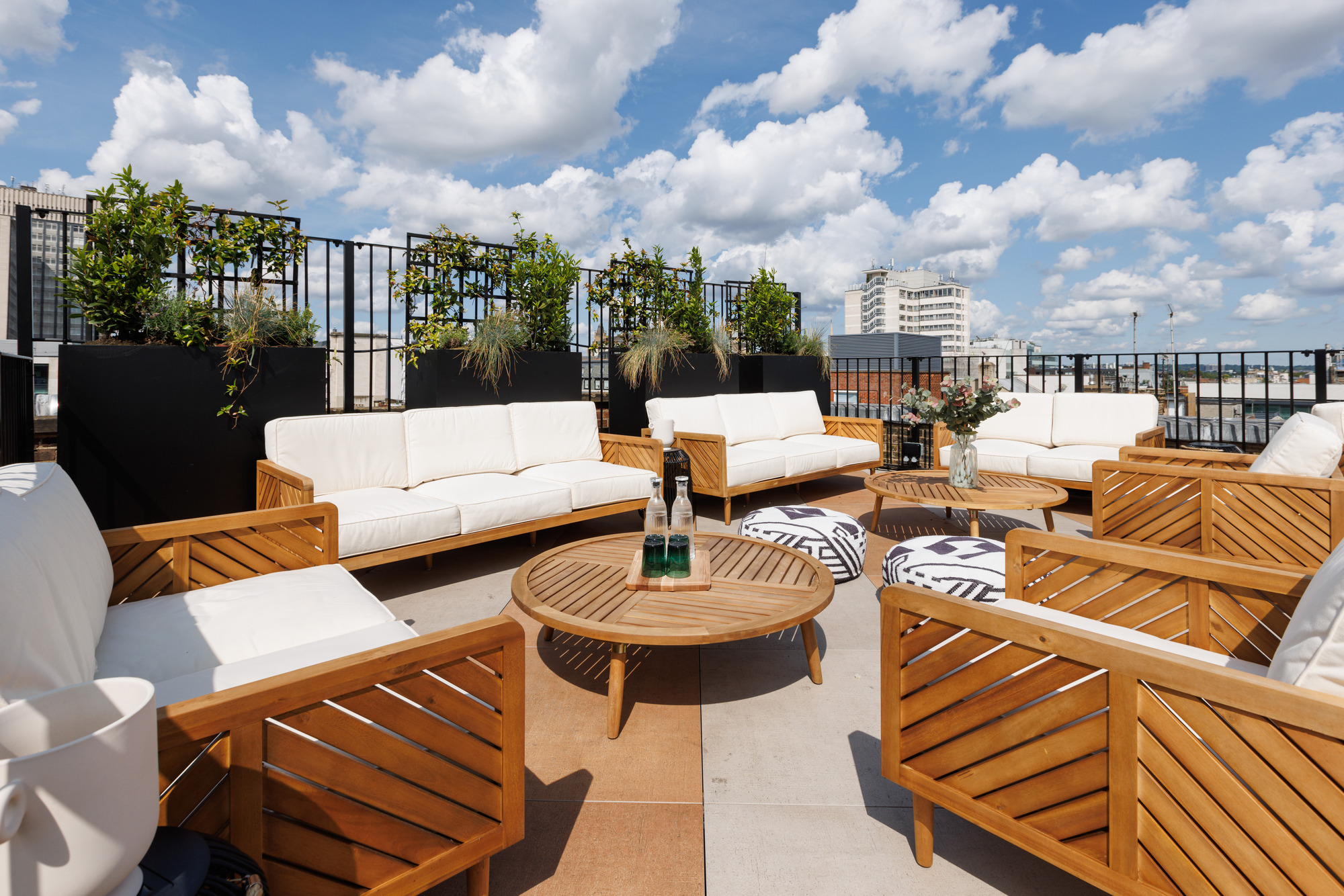 CREO rooftop terrace event space with city views