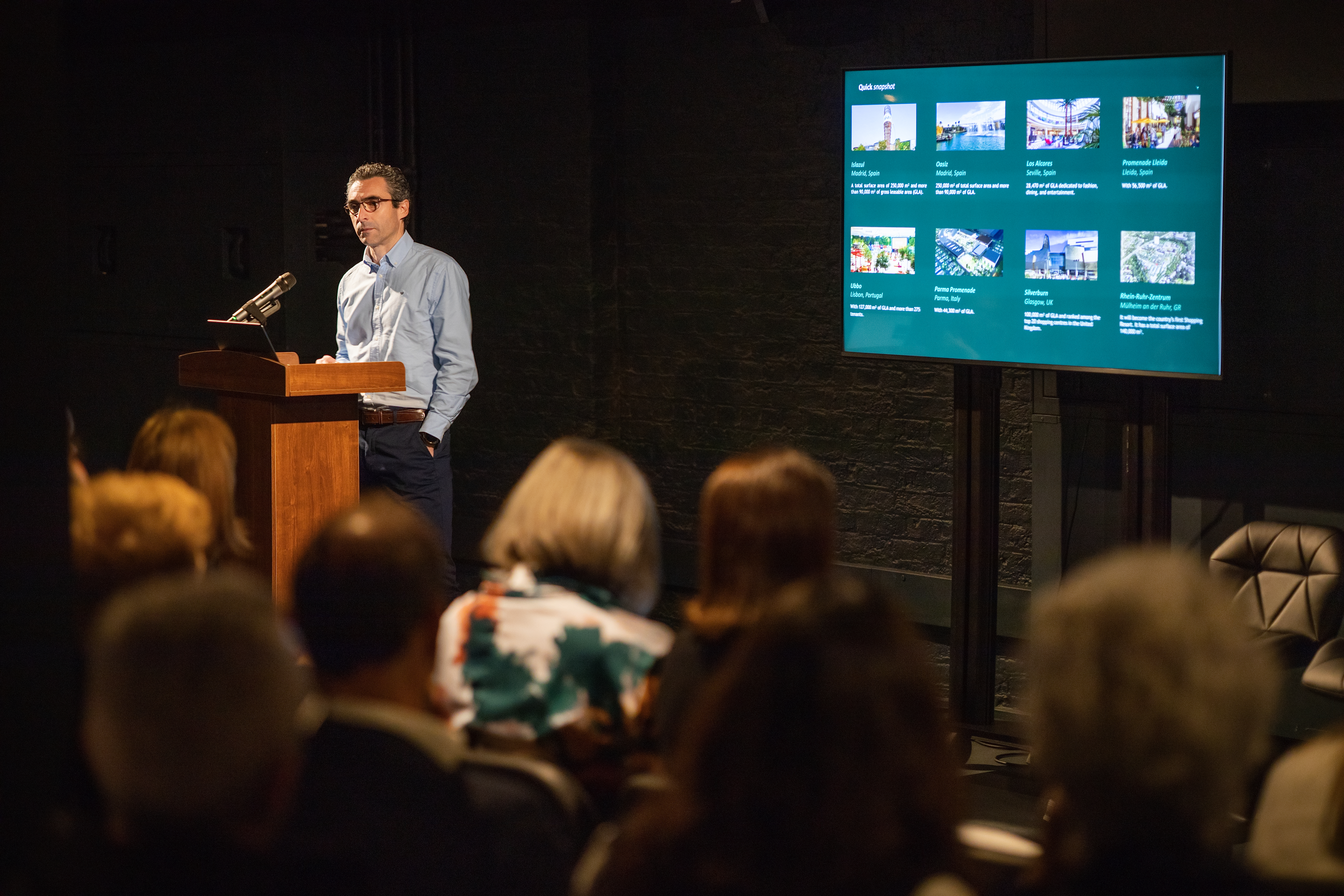 SPYSCAPE speaker event, tech presentation, audience engagement