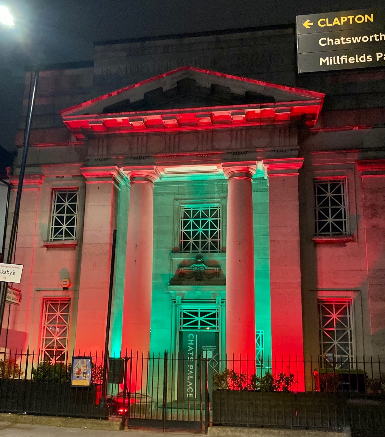 Black Box Theatre gala uplighting corporate event