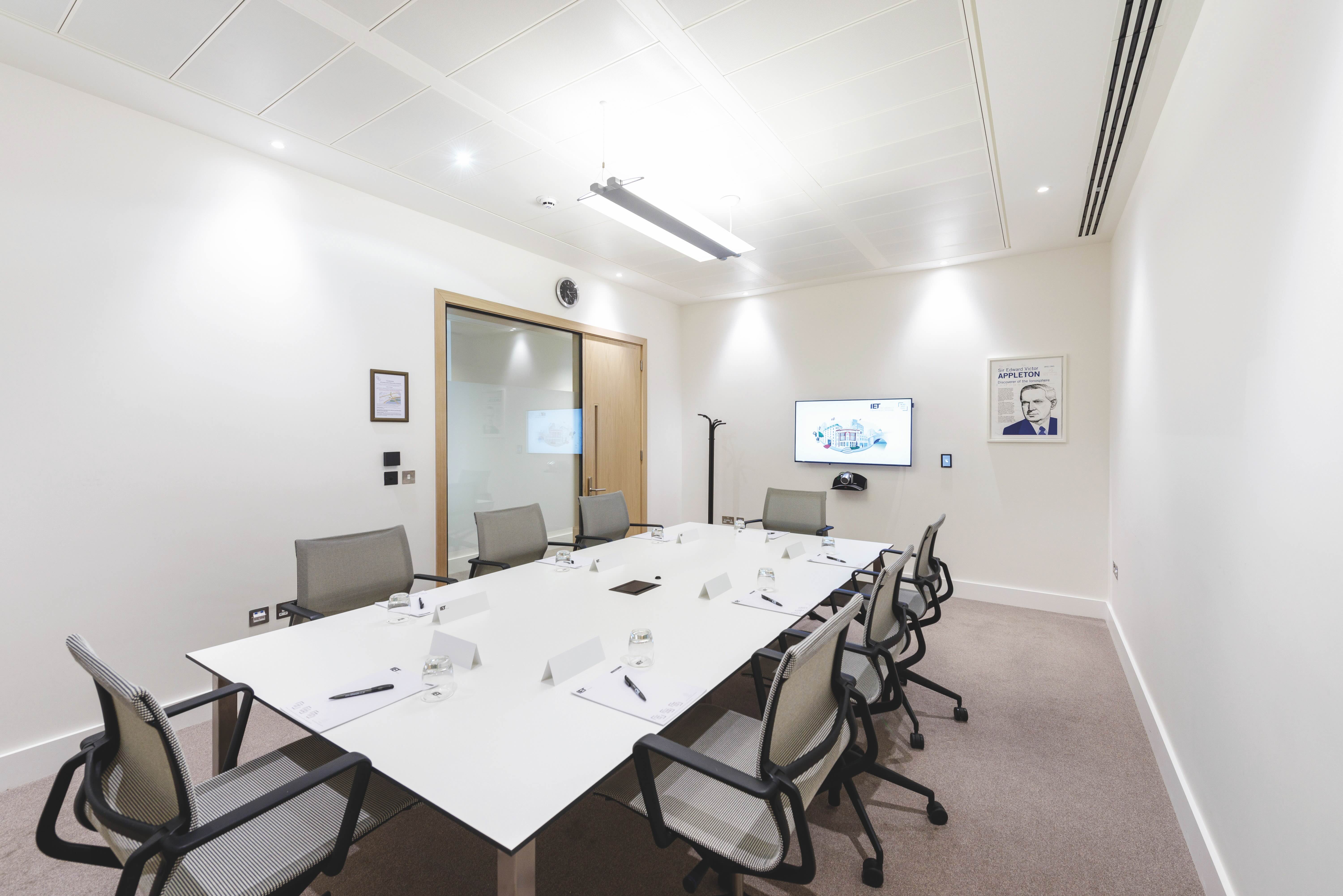 Modern Appleton Room meeting venue | London event