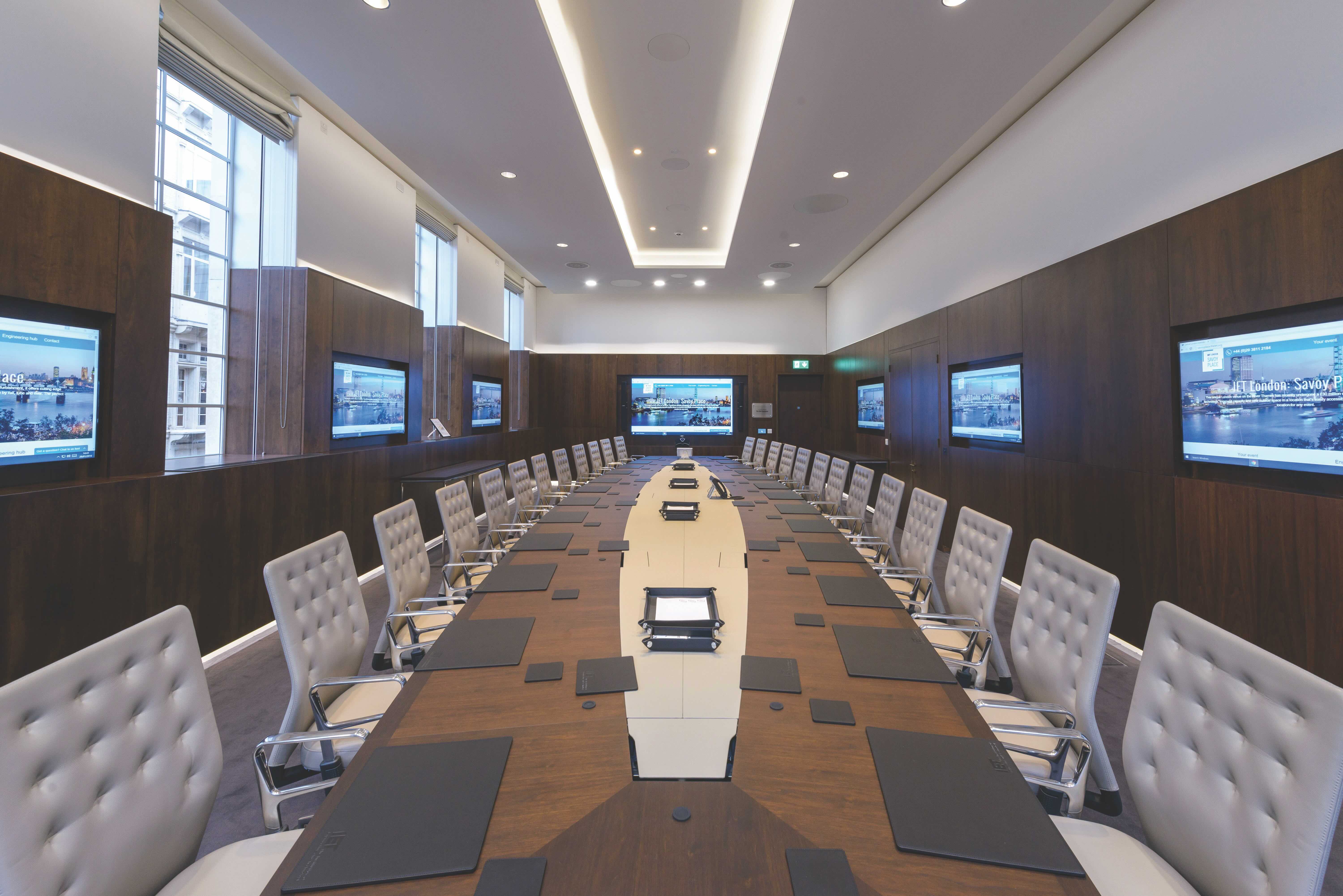 Modern boardroom, tech, product launch, meeting