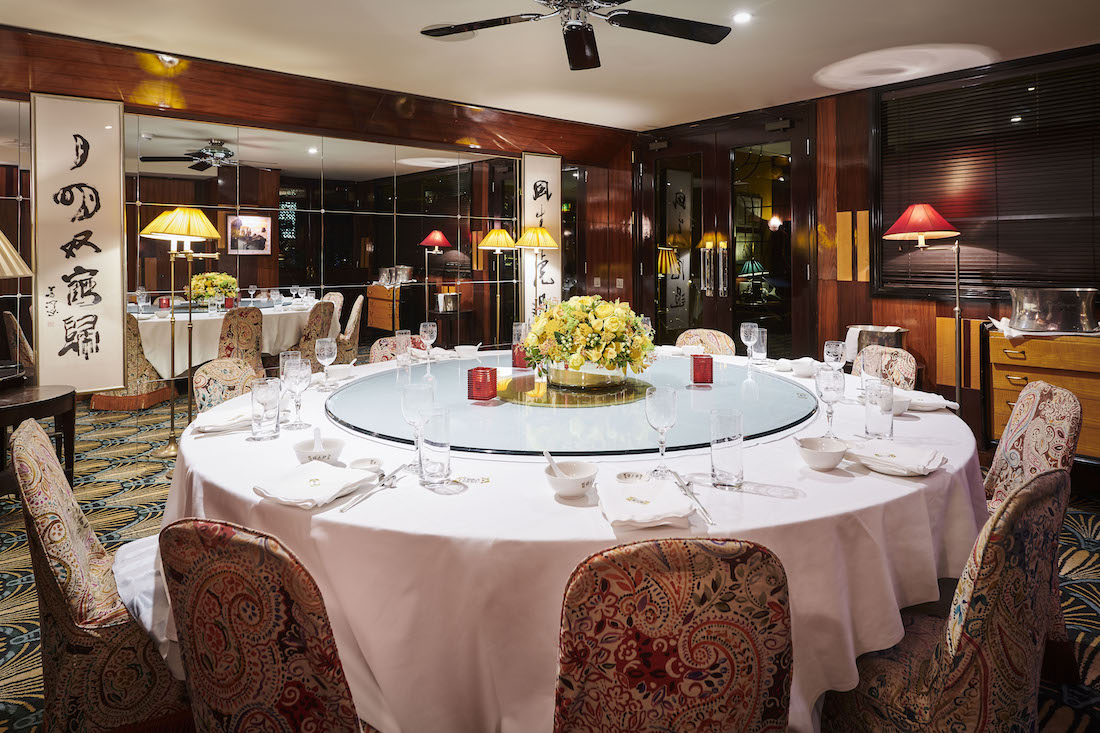 Elegant private dining China Tang VIP event