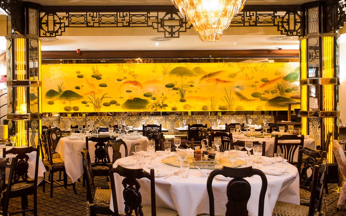 Ping & Pang China Tang corporate event elegant dining