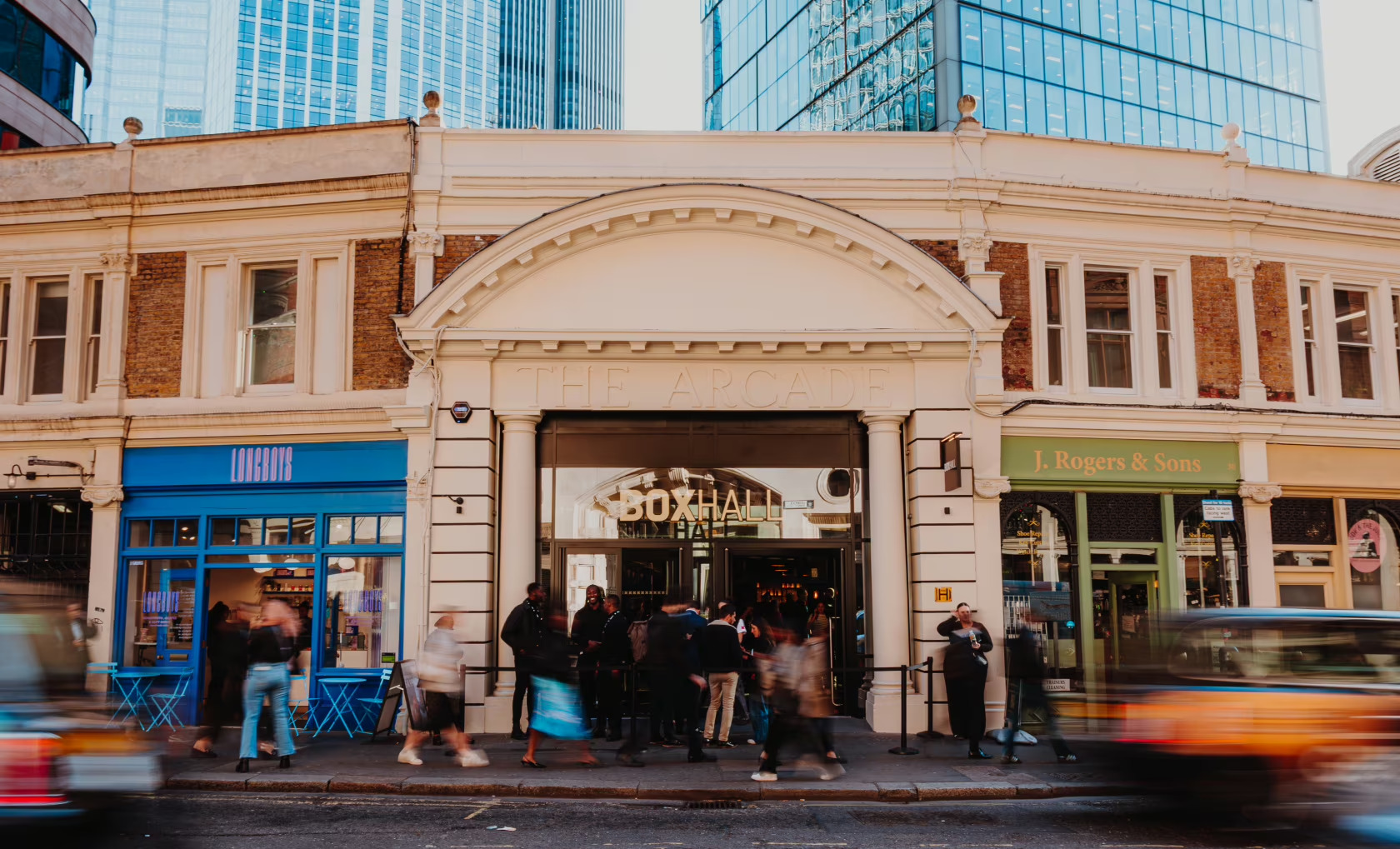 BOXHALL City full venue hire: spacious urban space for networking and pop-up events.