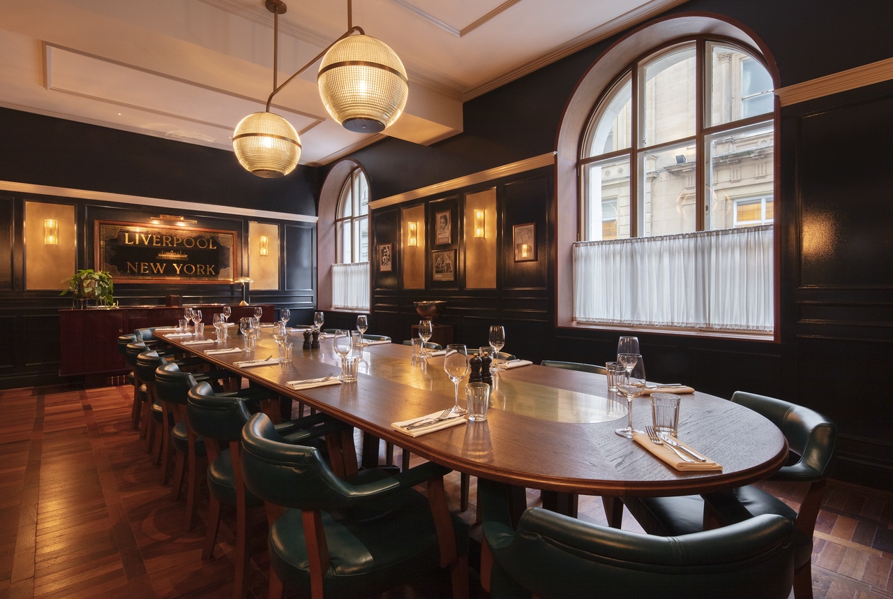 Private dining room at Hawksmoor Seven Dials for exclusive boardroom meetings and premium events.