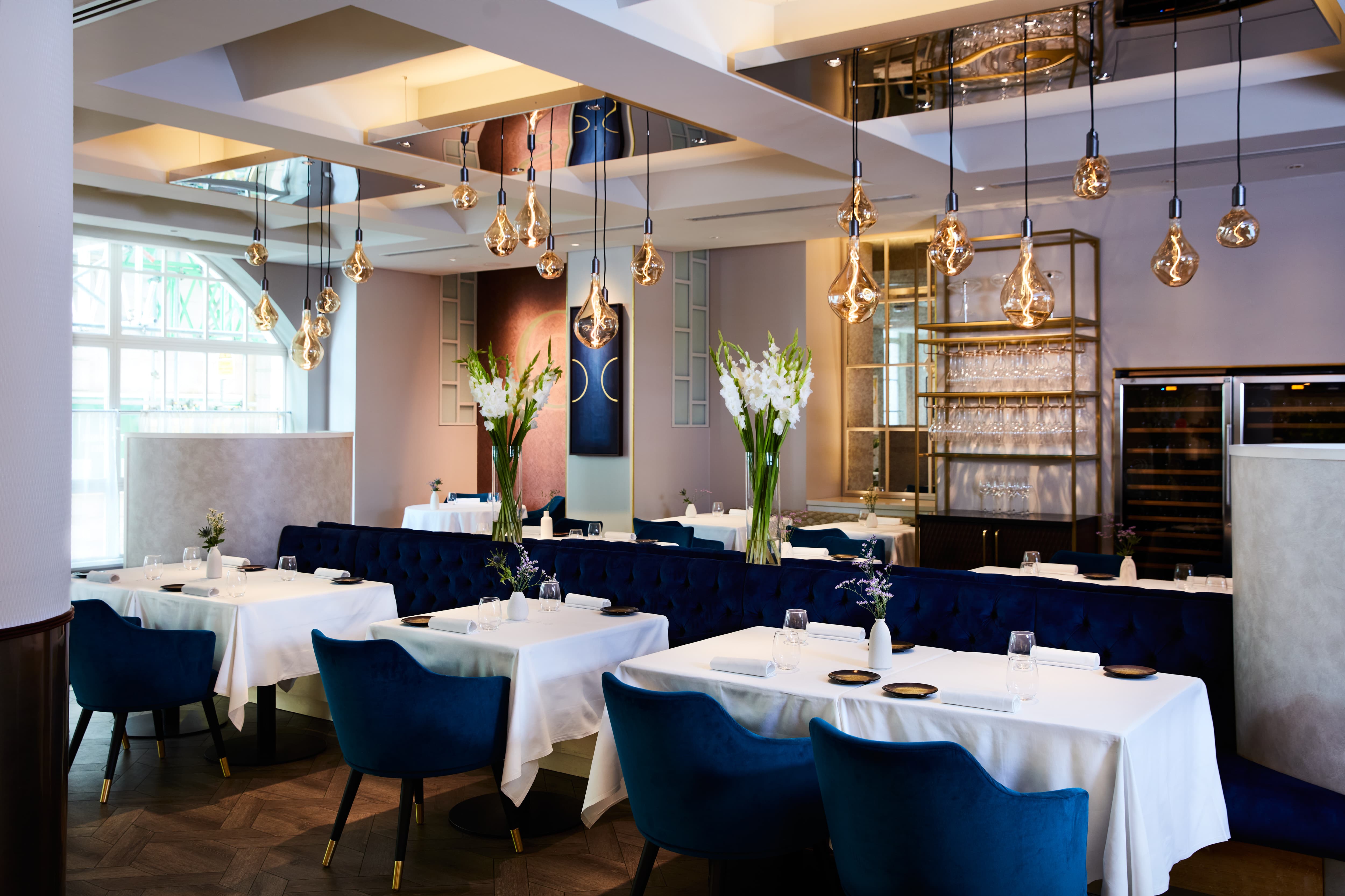 Upscale CORD Restaurant private dining room for corporate events and executive dinners.