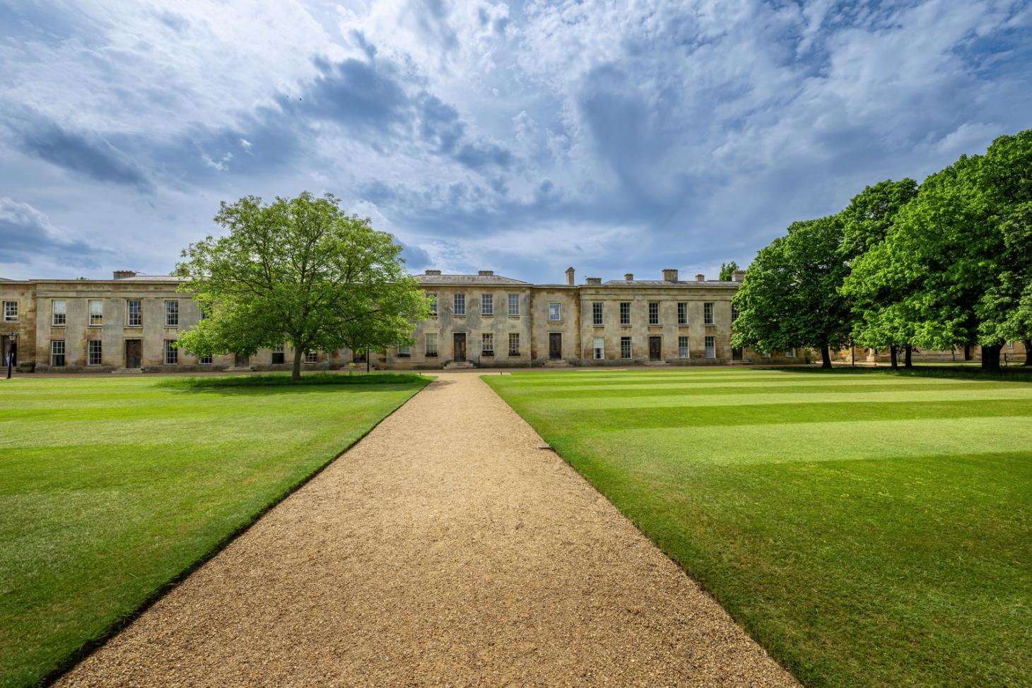 Fellows' Garden lawn: premier outdoor venue for corporate retreats and gala events.