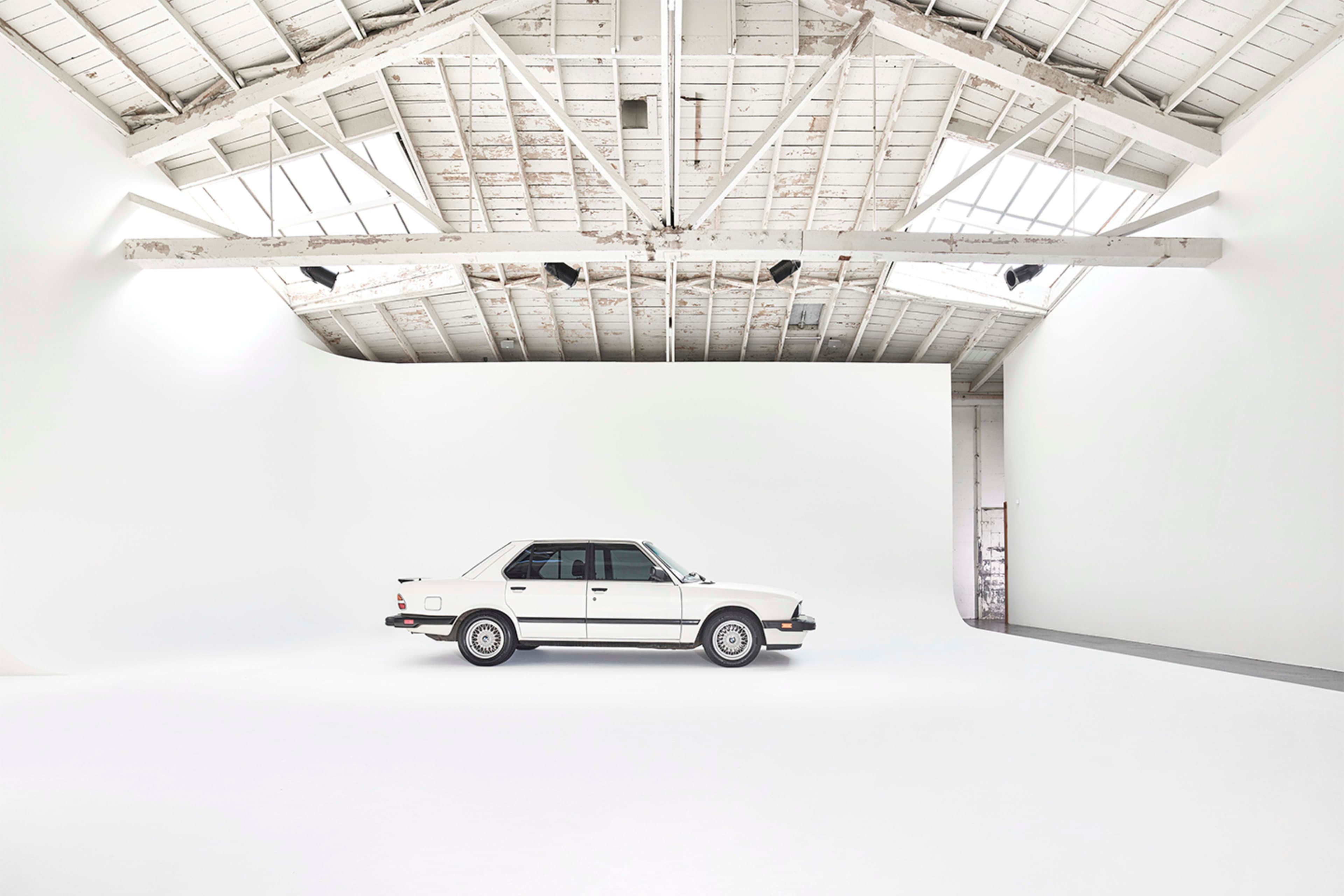 Studio at Storey's Field Centre: industrial space with cyclorama wall for product launches or galas.