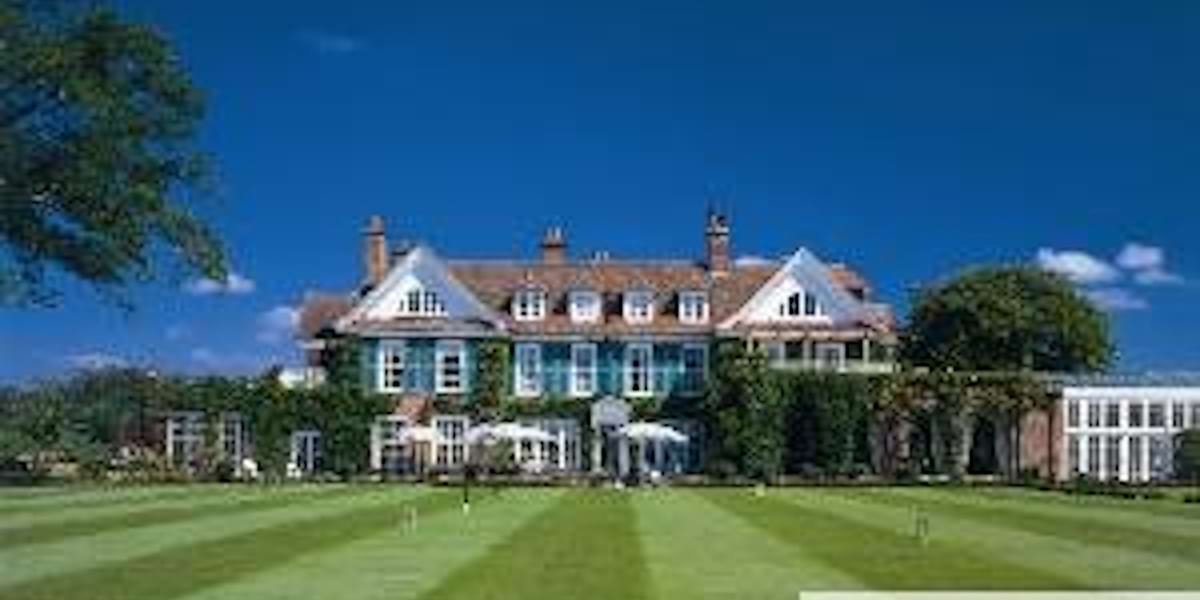 Luxury Lake Suite at Chewton Glen for executive retreats and corporate team-building events.