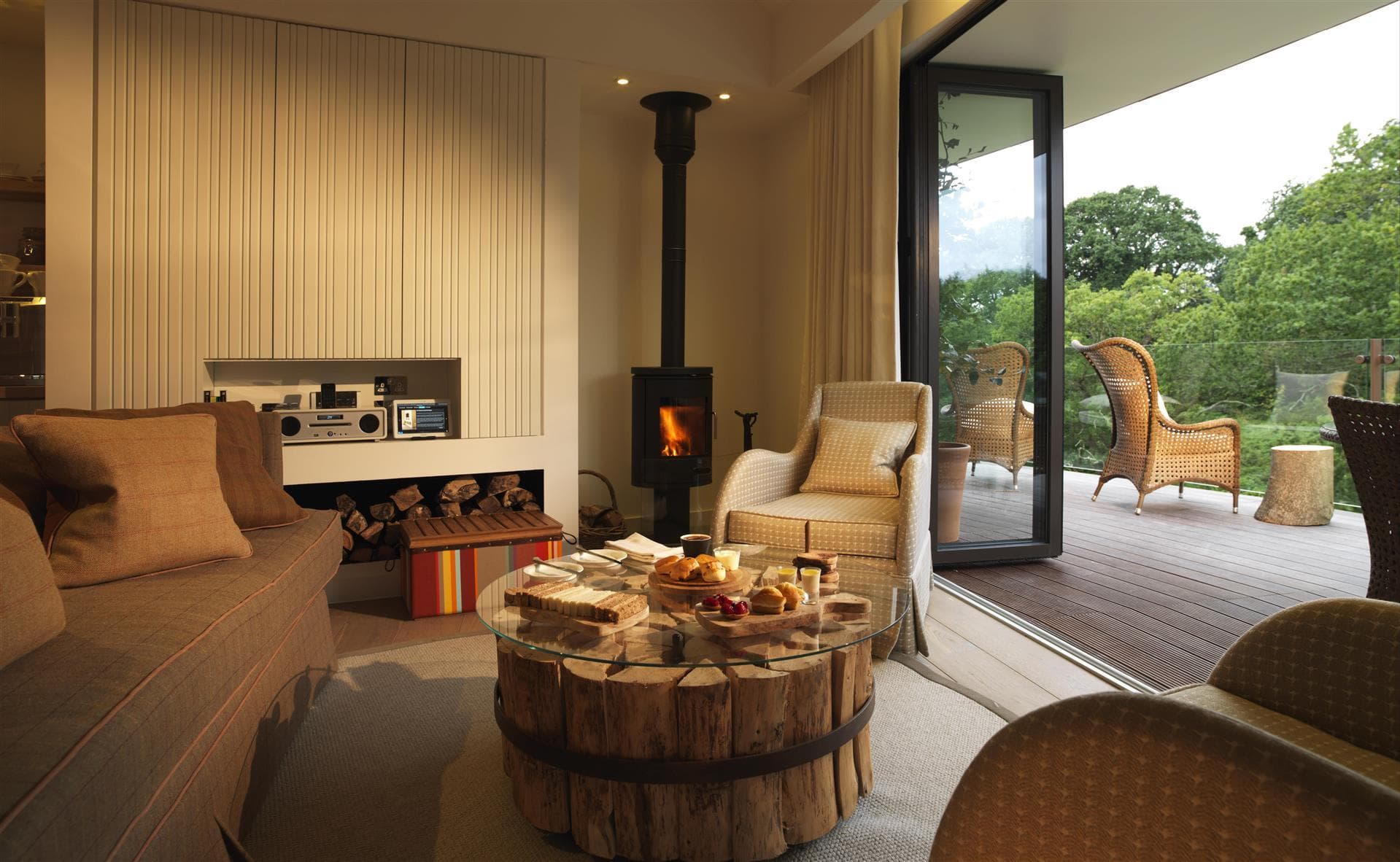 Lake Suite at Chewton Glen for executive retreats and luxury board meetings.