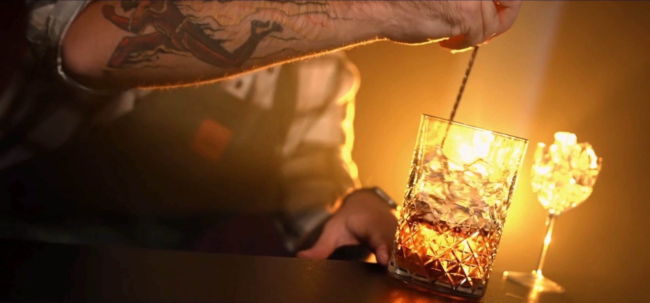 iGOLI Bar at House of Sisters Grimm: Moody mixology setup for upscale corporate networking events.