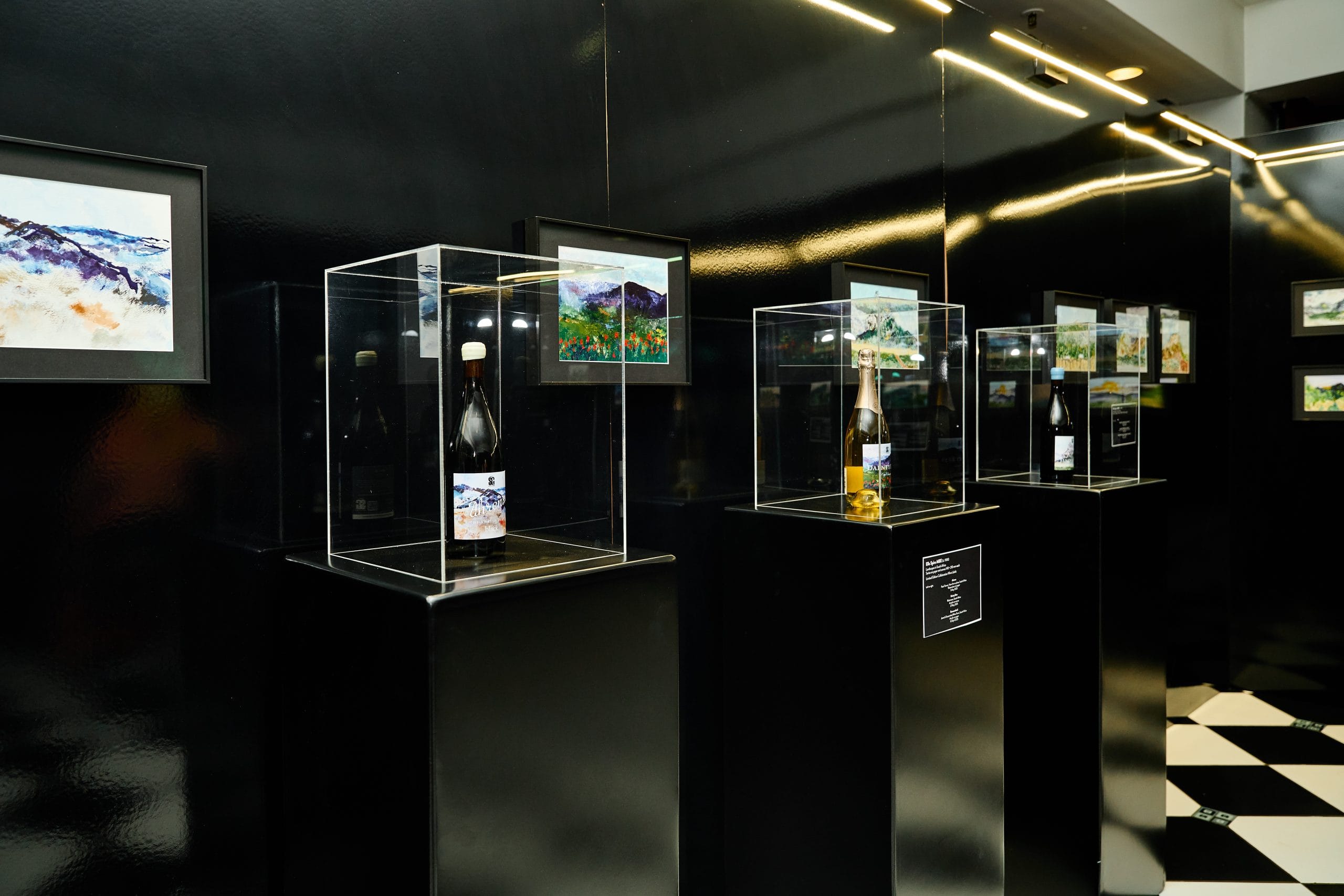 iGOLI Bar & Gallery luxury brand activation with premium product showcase for exclusive venue hire.