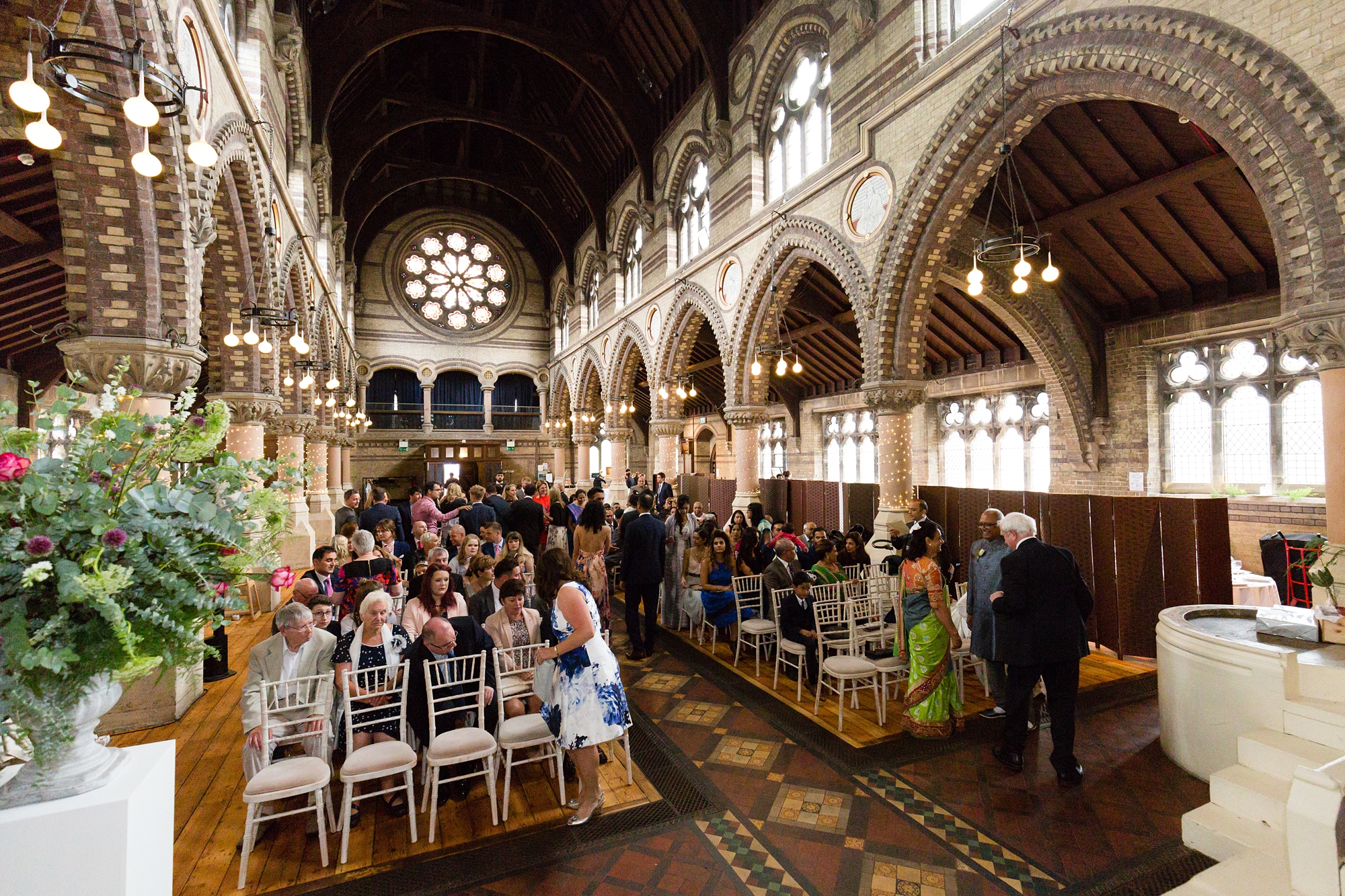 St Stephen's Hampstead Main Hall: historic theater-style venue for weddings and conferences.