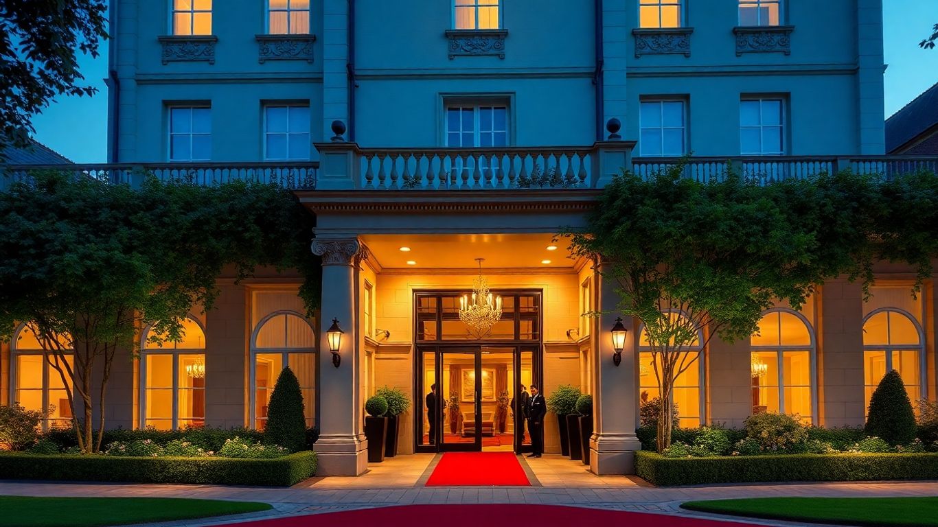 Chichester Suite at The New Chichester Hotel: luxury setting for executive retreats and gala events.