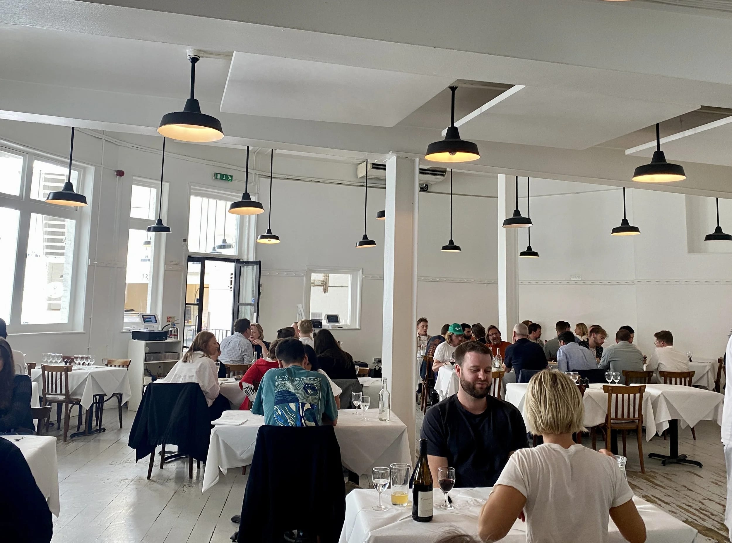 St. JOHN Bread and Wine venue with bright, flexible layout for corporate events and group dining.