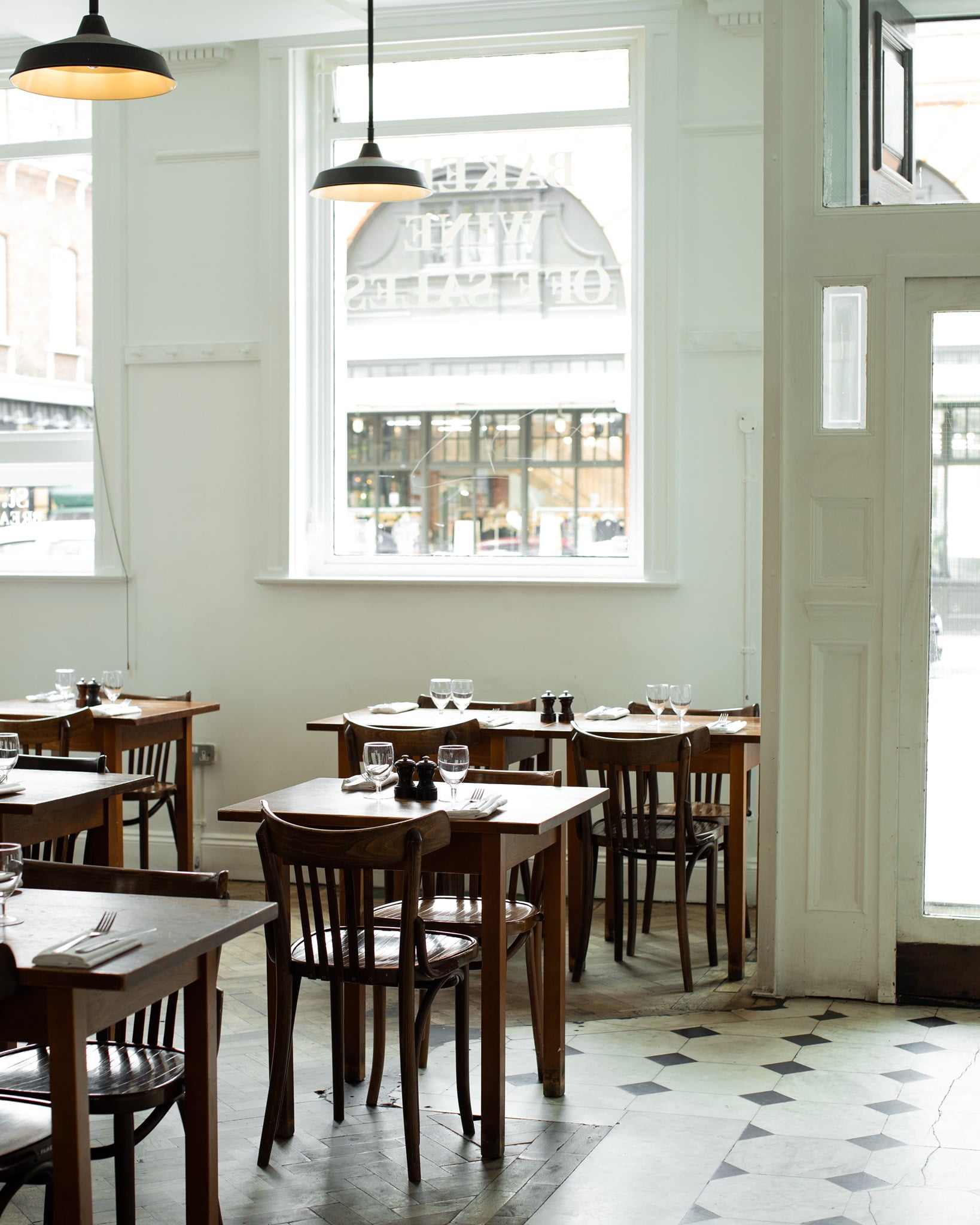 St. John Bread and Wine: Minimalist event venue for corporate breakfasts and networking.