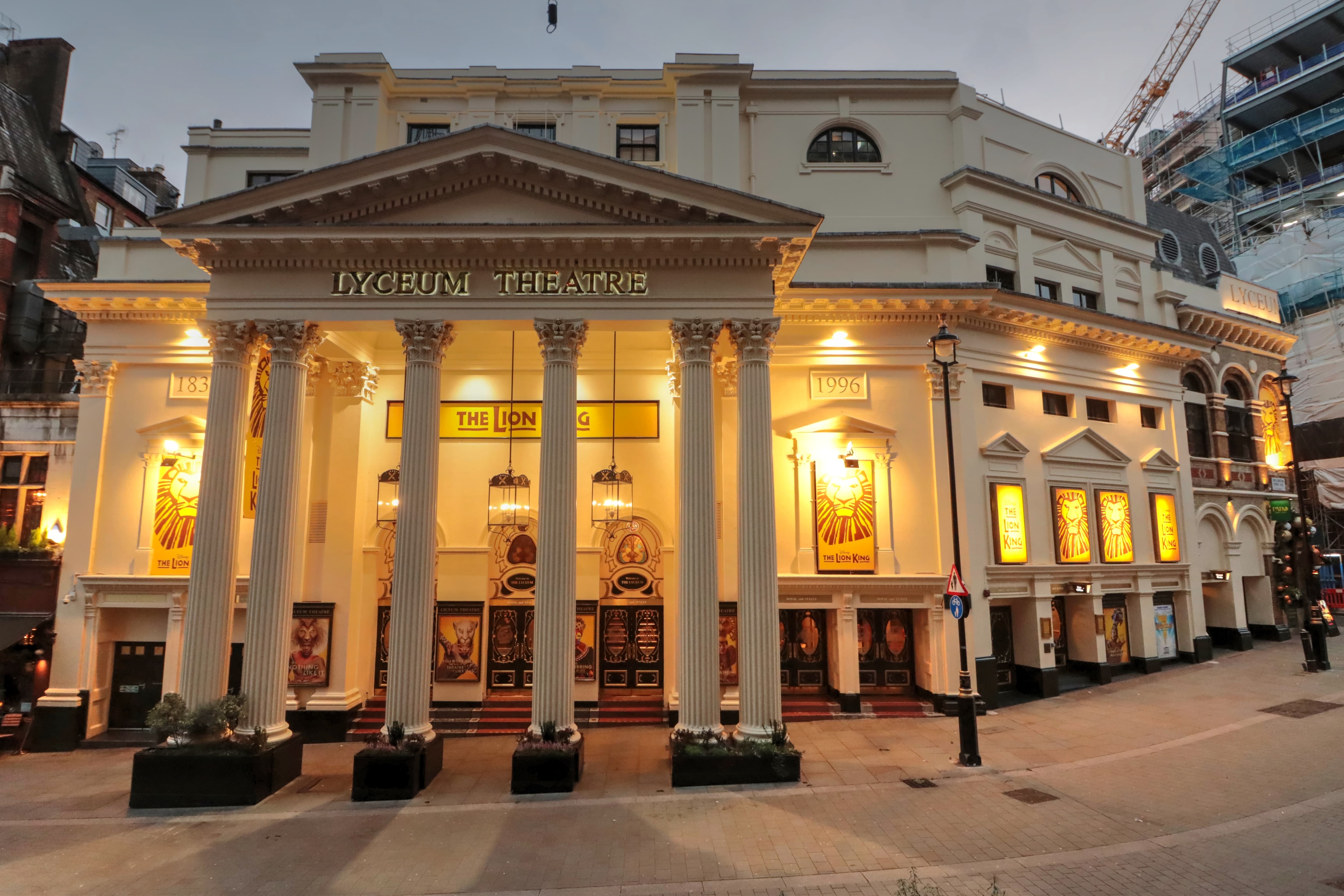 Lyceum Theatre main auditorium, historic venue for corporate product launches and gala events.