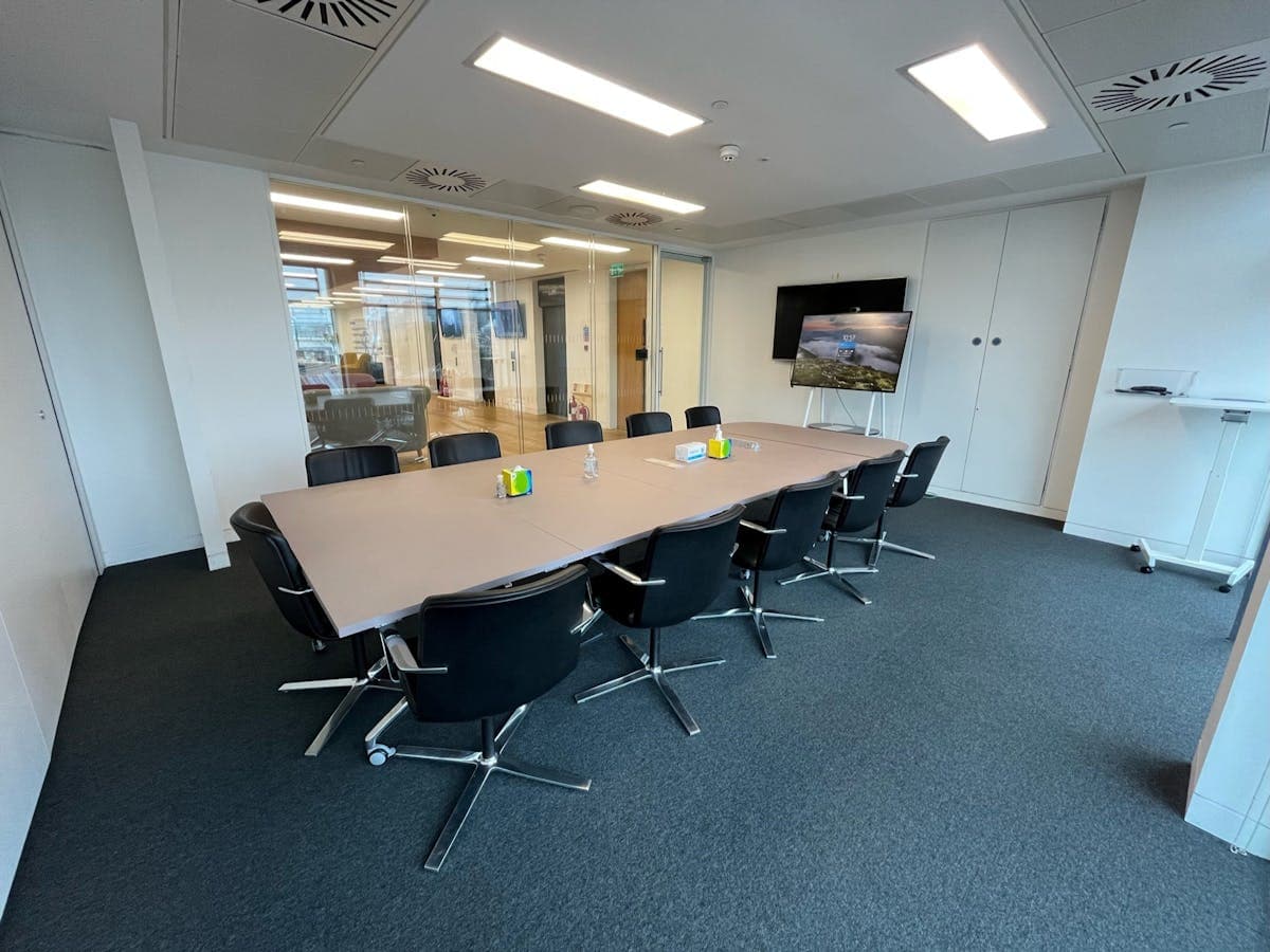 Barbican Centre boardroom for corporate meetings and formal business events.