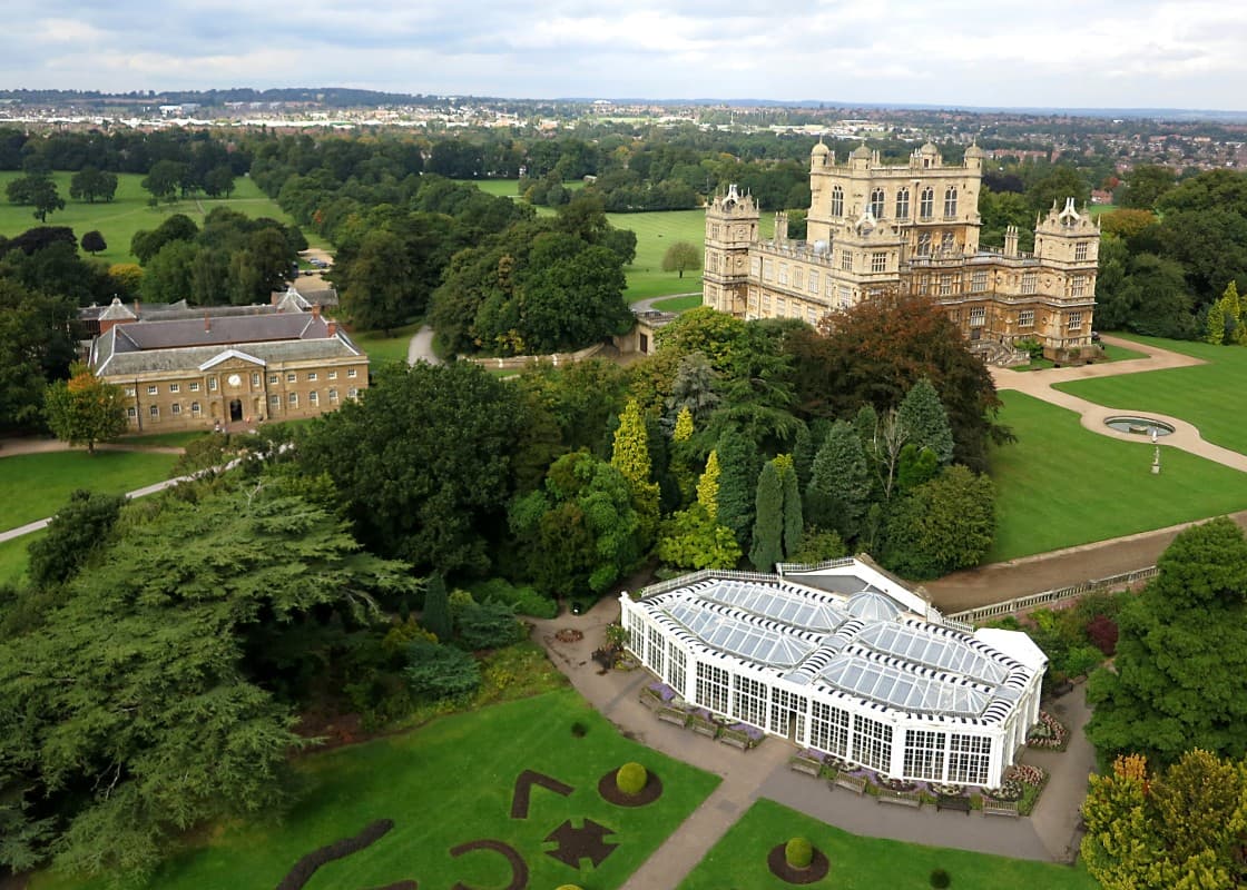 Luxury marquee event space at Nottingham Castle for corporate retreats and outdoor activations.