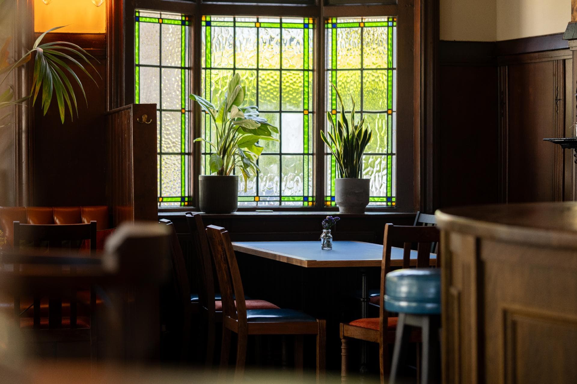 Intimate breakout space at The Crown & Sceptre venue for workshops and small group meetings.