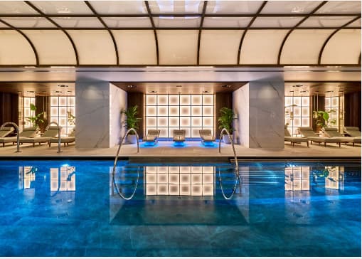 Luxury Landmark London wellness suite for executive retreats and team incentive meetings.