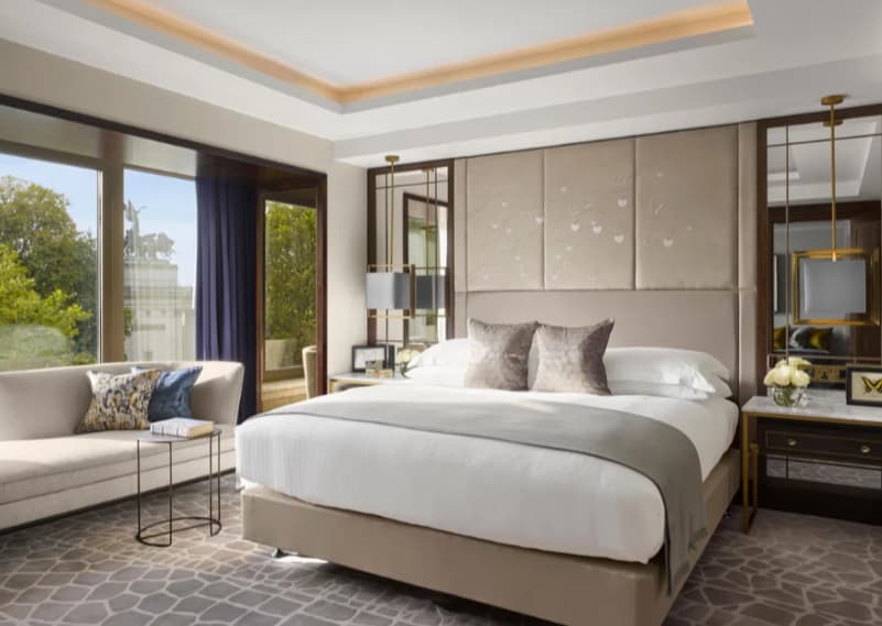 Luxury executive suite at InterContinental London Park Lane for corporate retreats and VIP events.