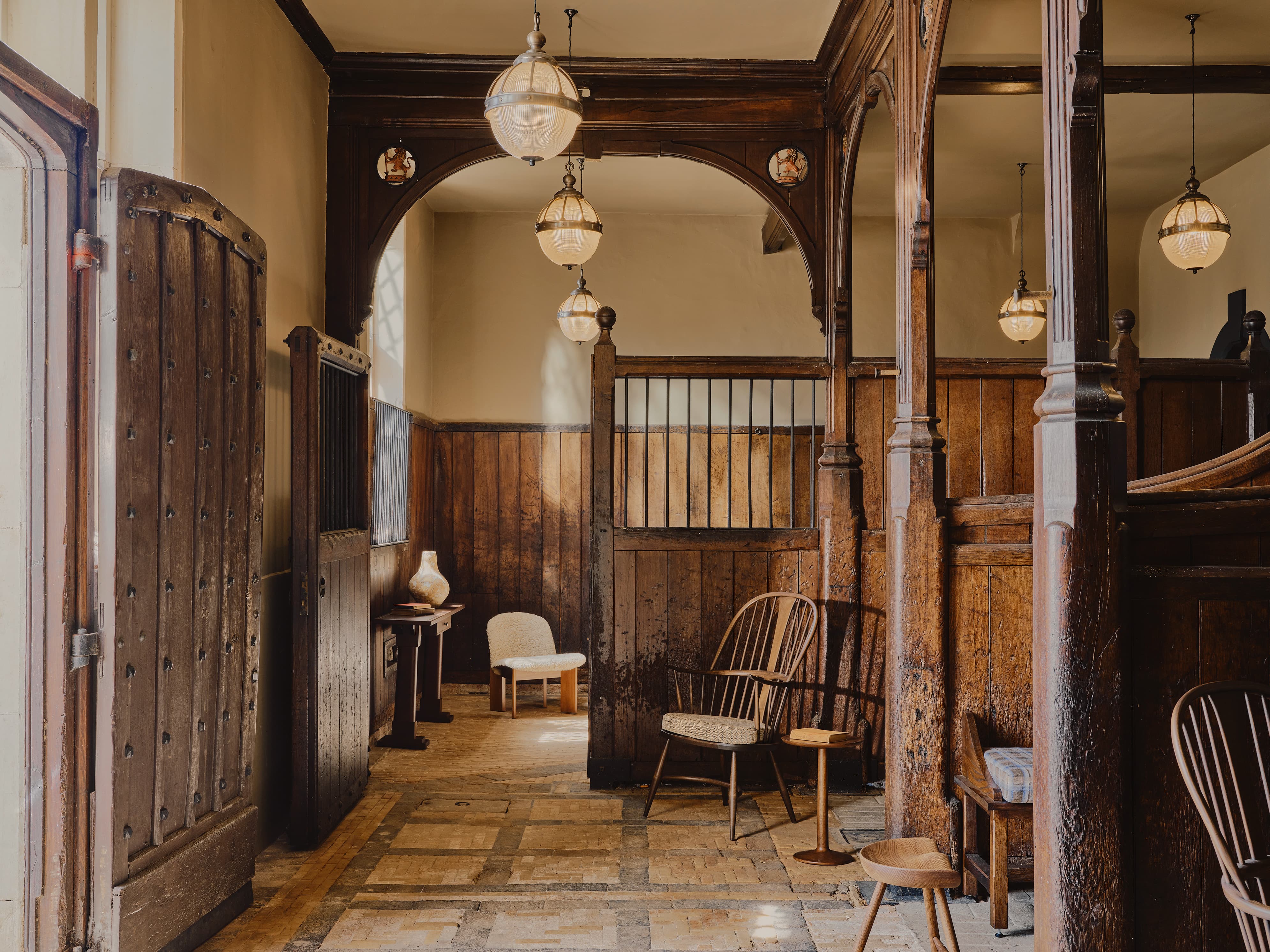 Rustic event venue at The Stable, Ashridge House, for intimate retreats and historic meetings.