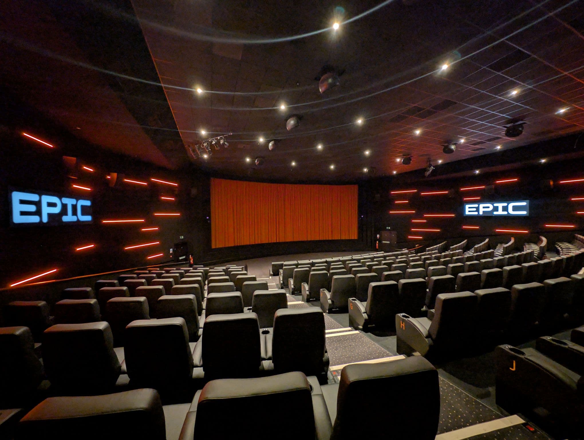 EPIC by Vue theater venue for corporate presentations and product launches with premium seating.