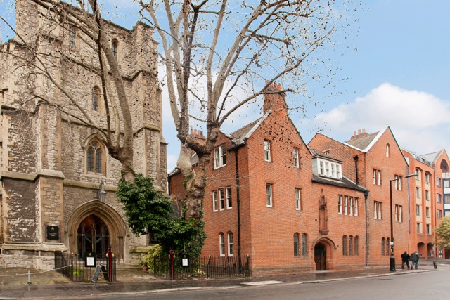 Atlay Room in St Matthew's Conference Centre, historic venue for events and receptions.