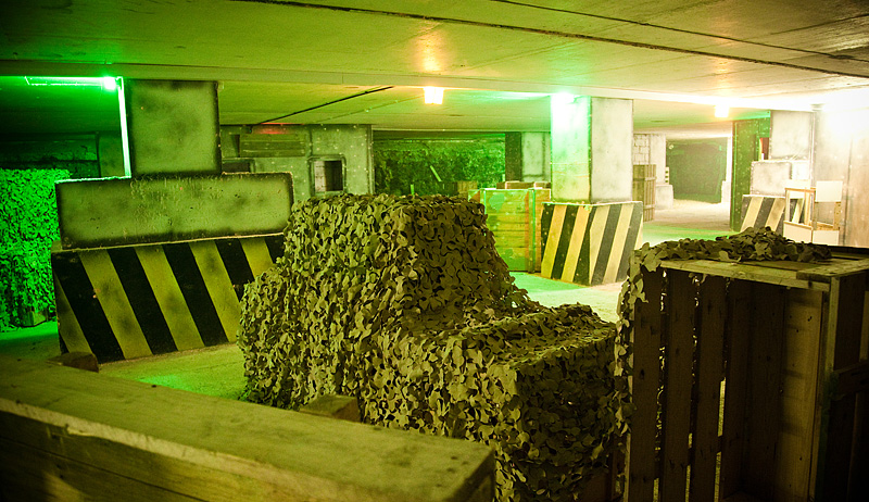 Whole Venue at Bunker 51: industrial space for immersive corporate events and team-building.