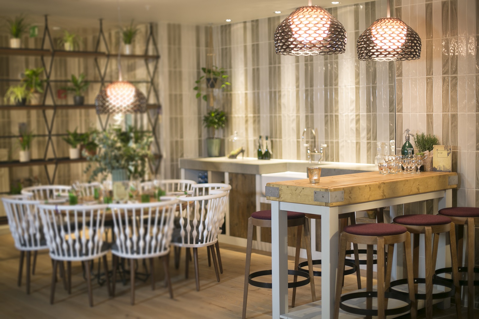 Stylish meeting space at The Fable, perfect for intimate gatherings and networking events.